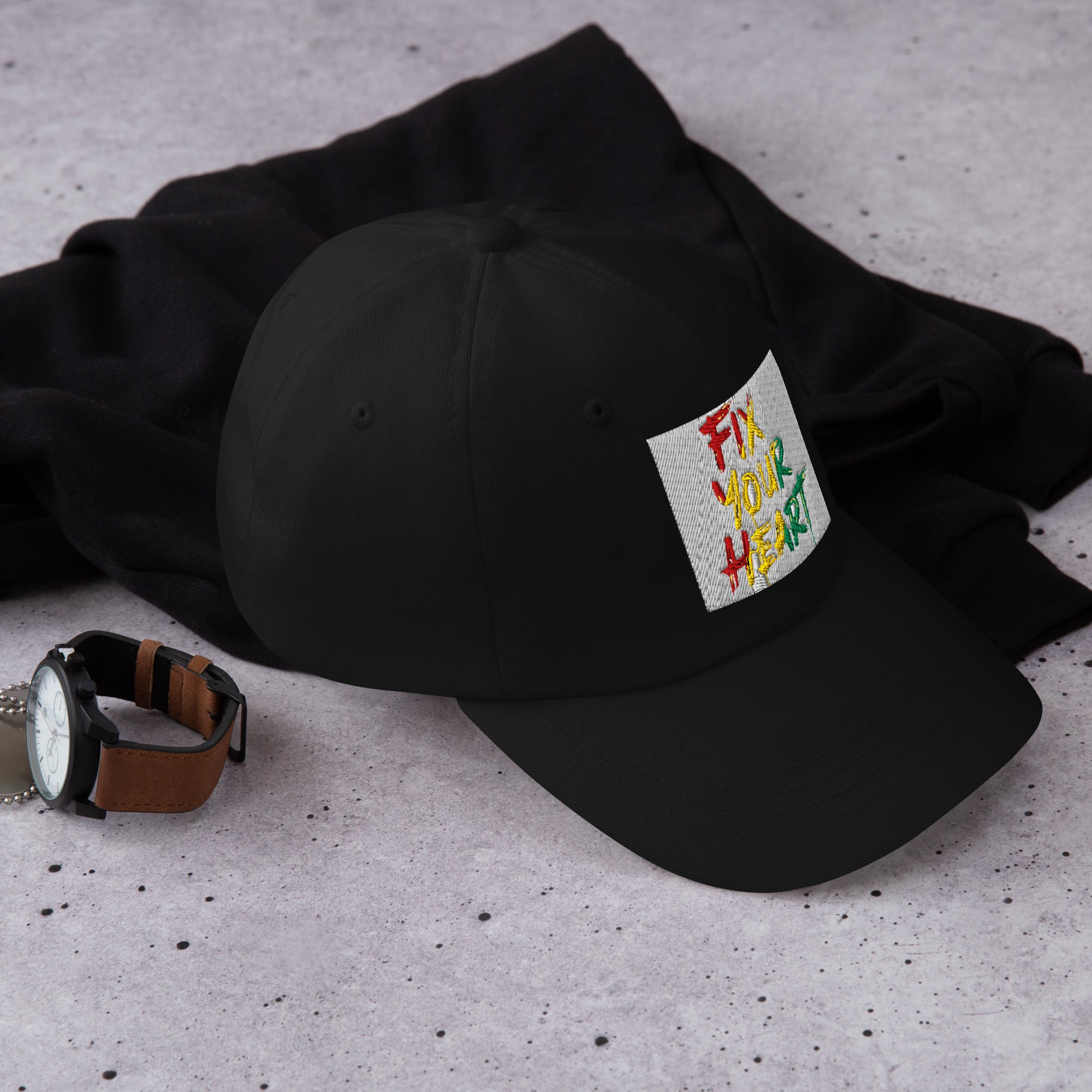Fix Your Heart, One Love "Dad" hat - ThatBoutqiueStore