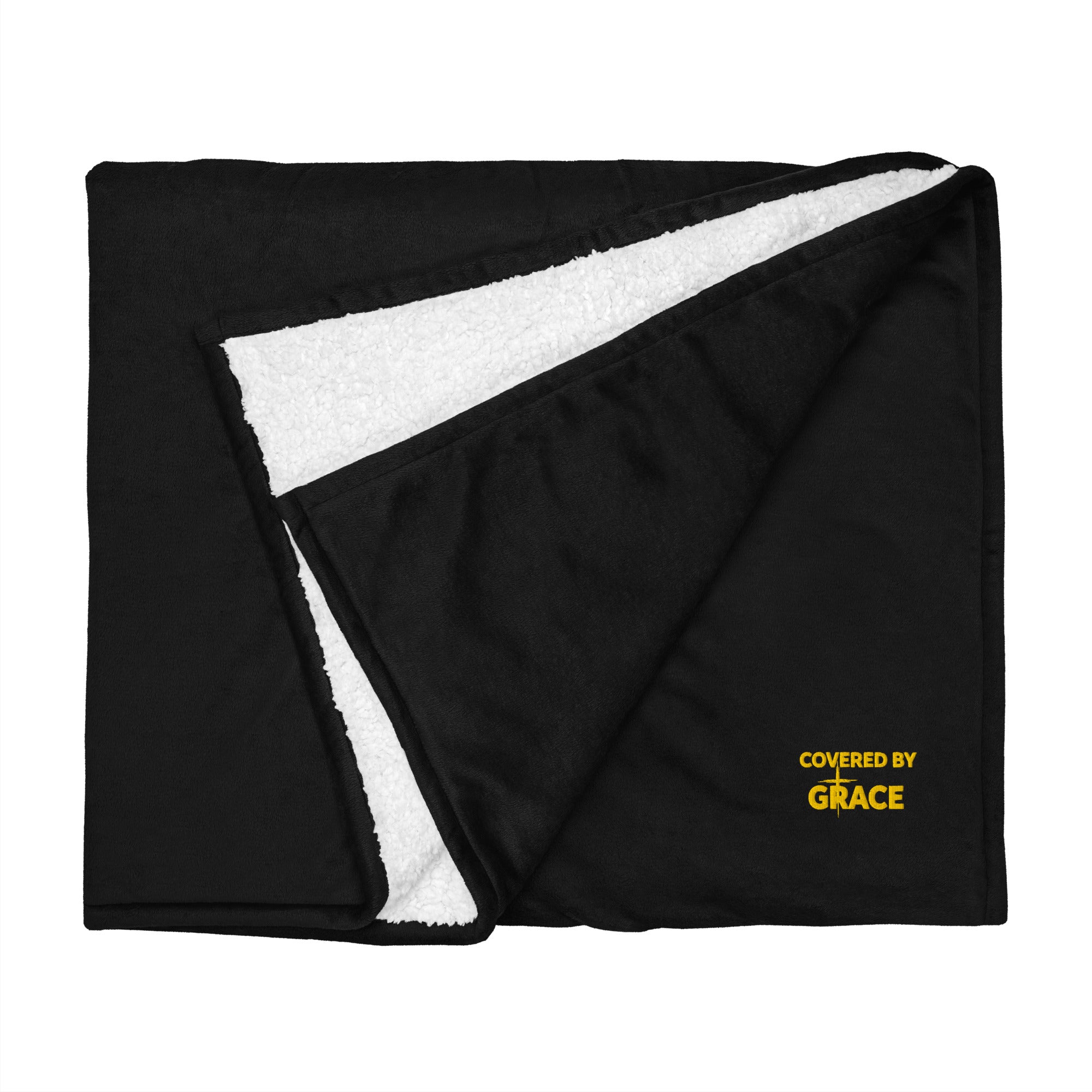 Covered By Grace Premium sherpa blanket - ThatBoutqiueStore