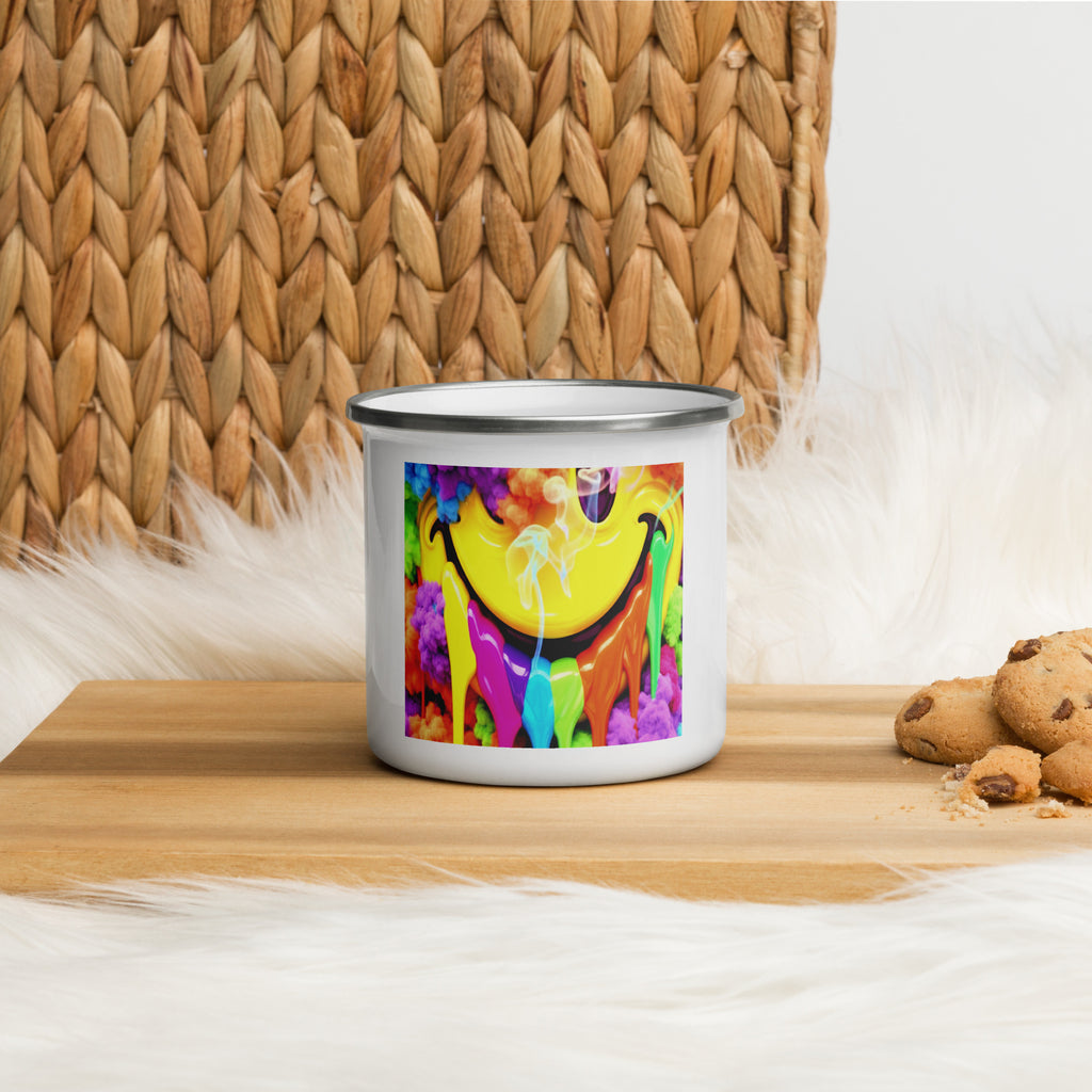 OG Melty Smiley Enamel Mug - ThatBoutqiueStore