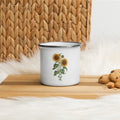 Twin Sunflowers Enamel Mug - ThatBoutqiueStore