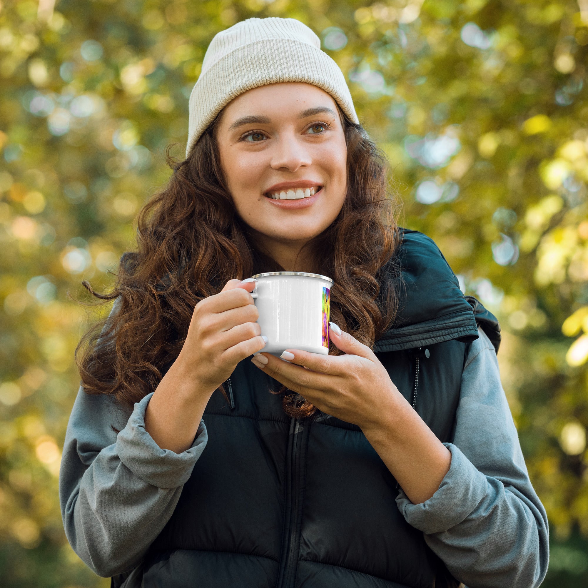 OG Melty Smiley Enamel Mug - ThatBoutqiueStore