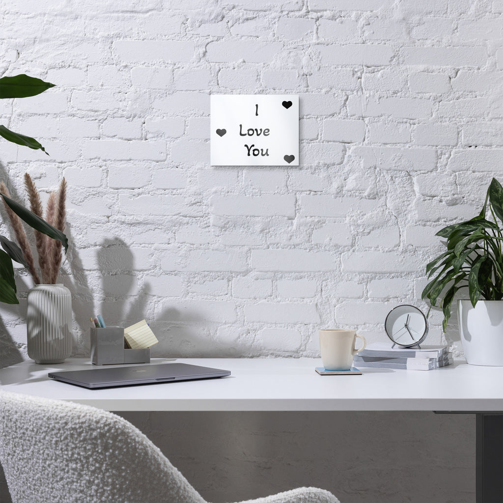I Love You Metal print - ThatBoutqiueStore