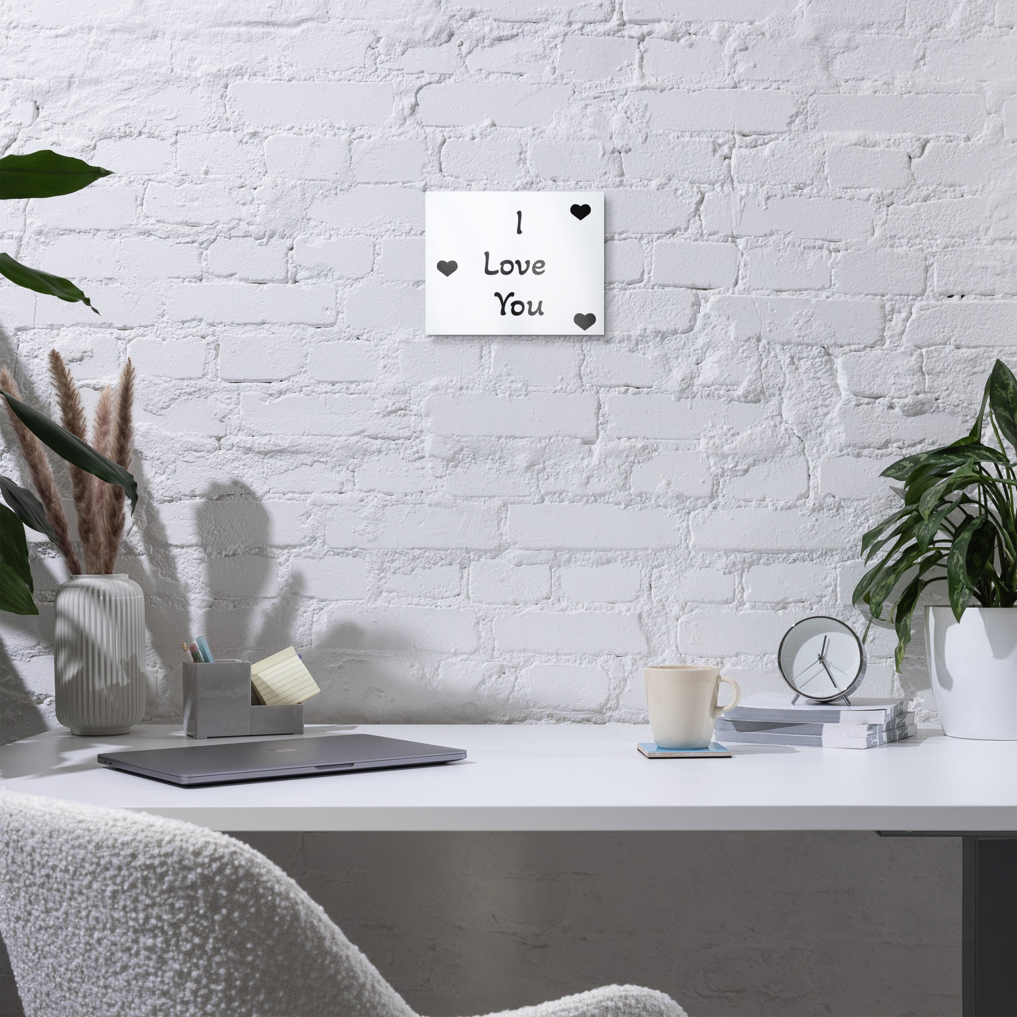 I Love You Metal print - ThatBoutqiueStore