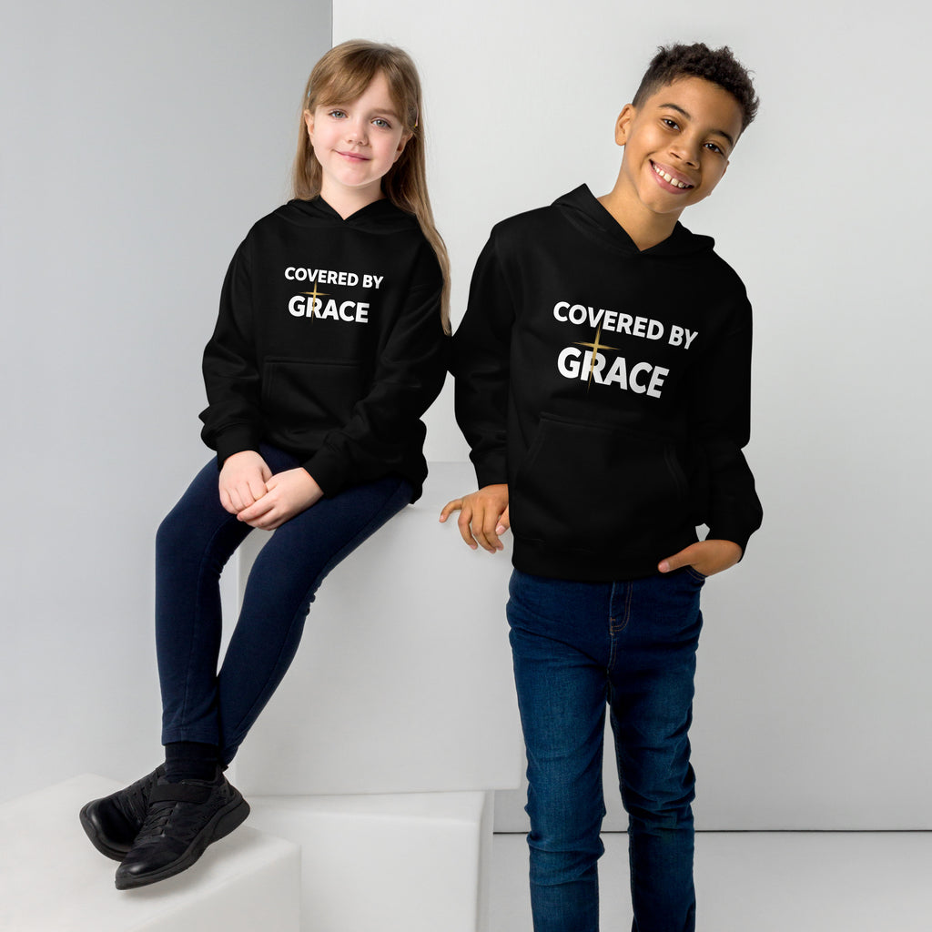 Covered By Grace Kids fleece hoodie - ThatBoutqiueStore
