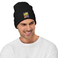 OG Melting Smiley Embroidered Beanie - ThatBoutqiueStore