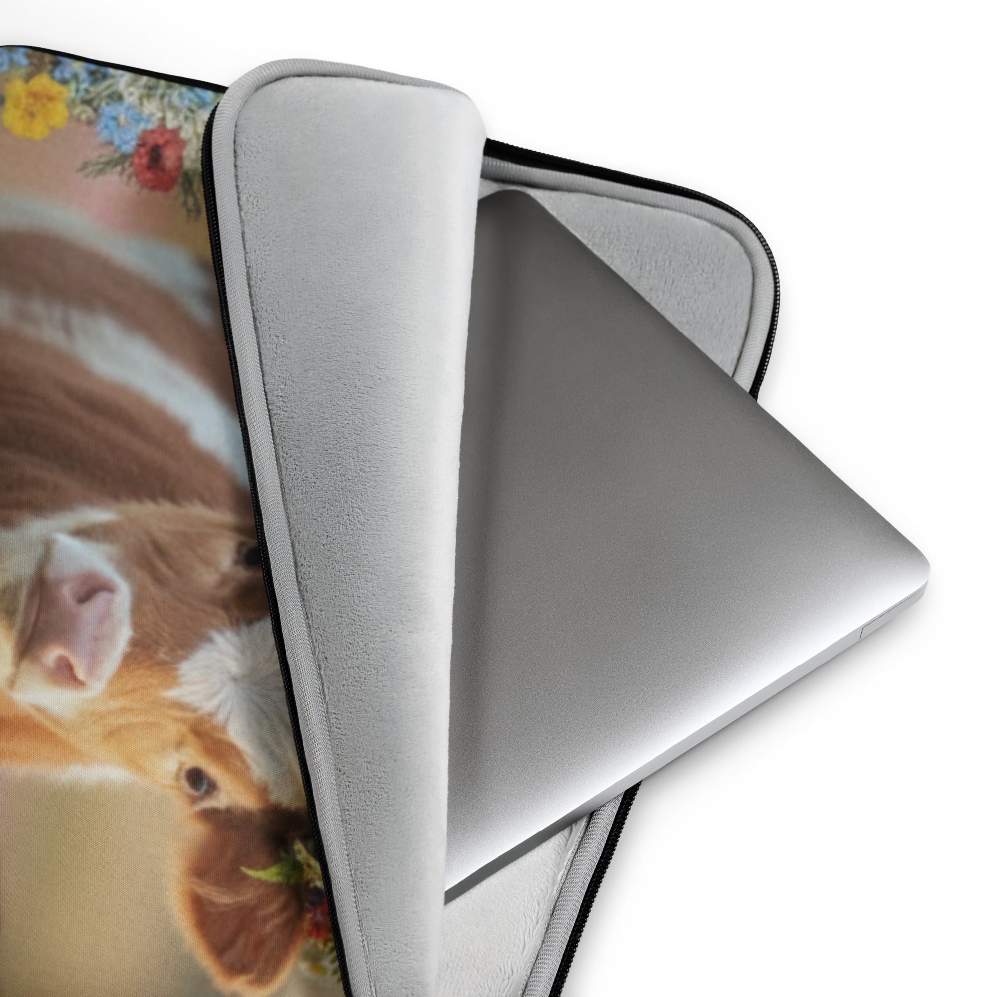 Free Range Wildflower Heifer Laptop Sleeve - ThatBoutqiueStore