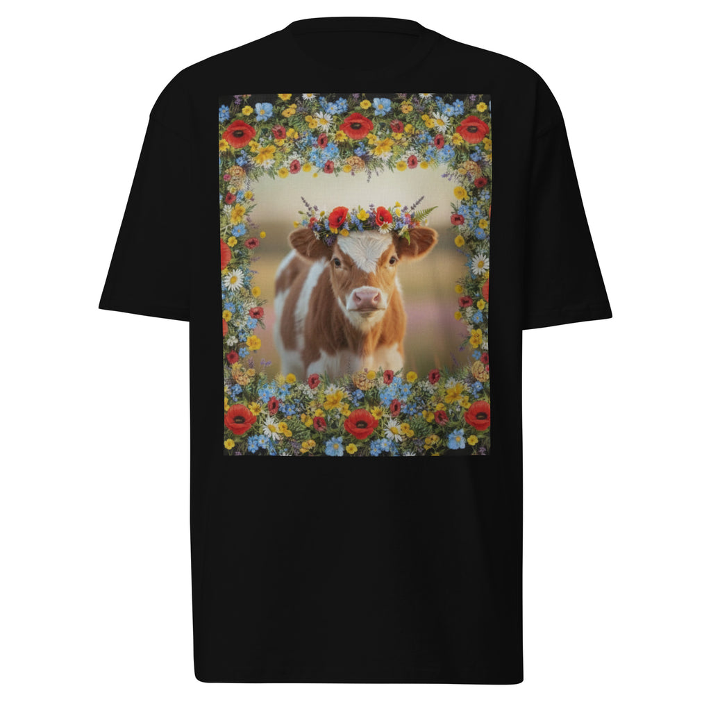 Free Range Wildflower Heifer Heavyweight Tee - ThatBoutqiueStore
