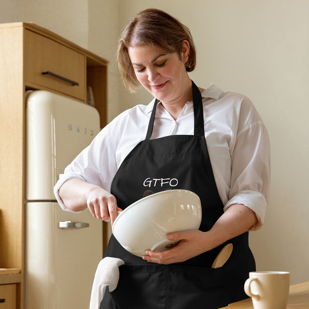 SassholeNation My Kitchen Organic cotton apron - ThatBoutqiueStore