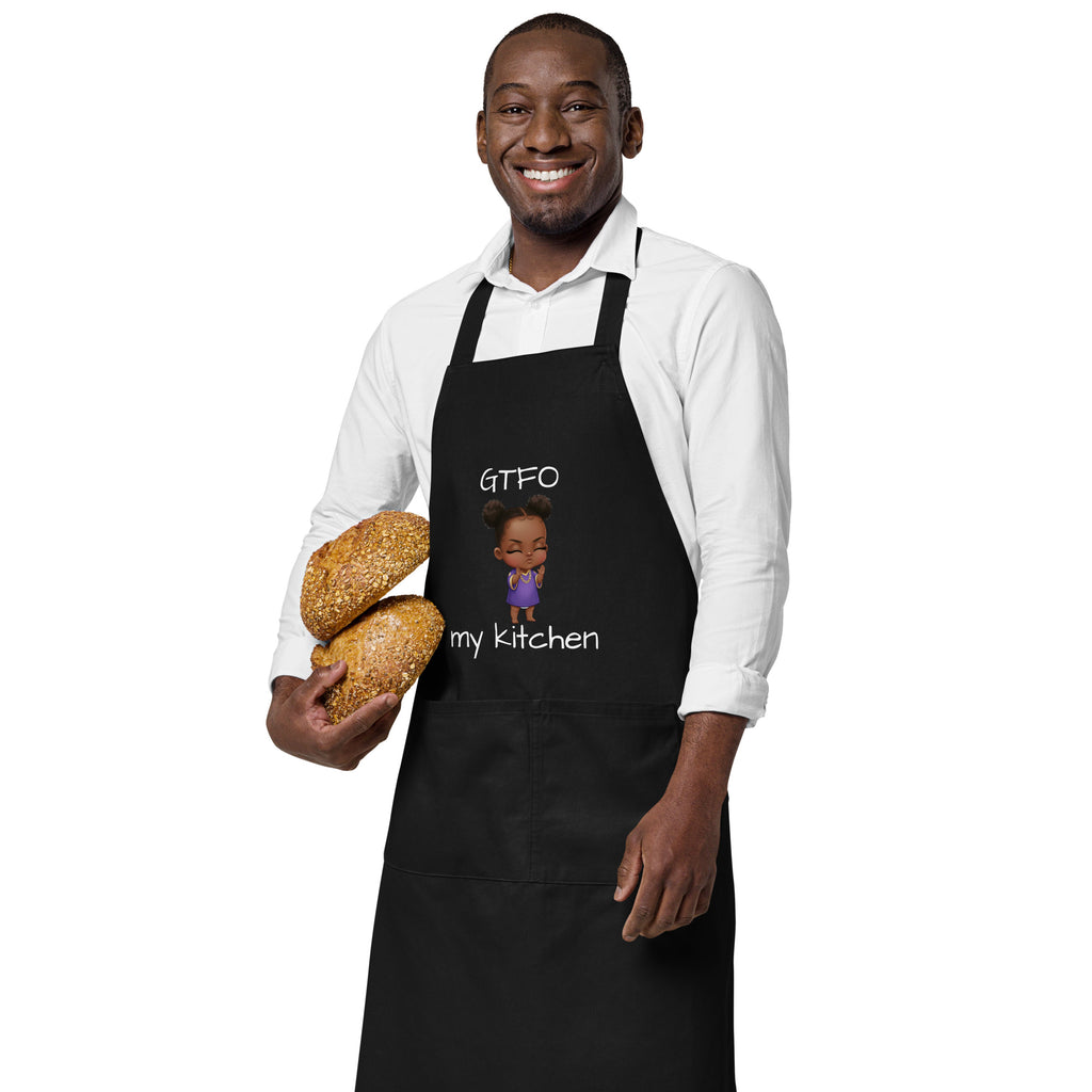 SassholeNation My Kitchen Organic cotton apron - ThatBoutqiueStore
