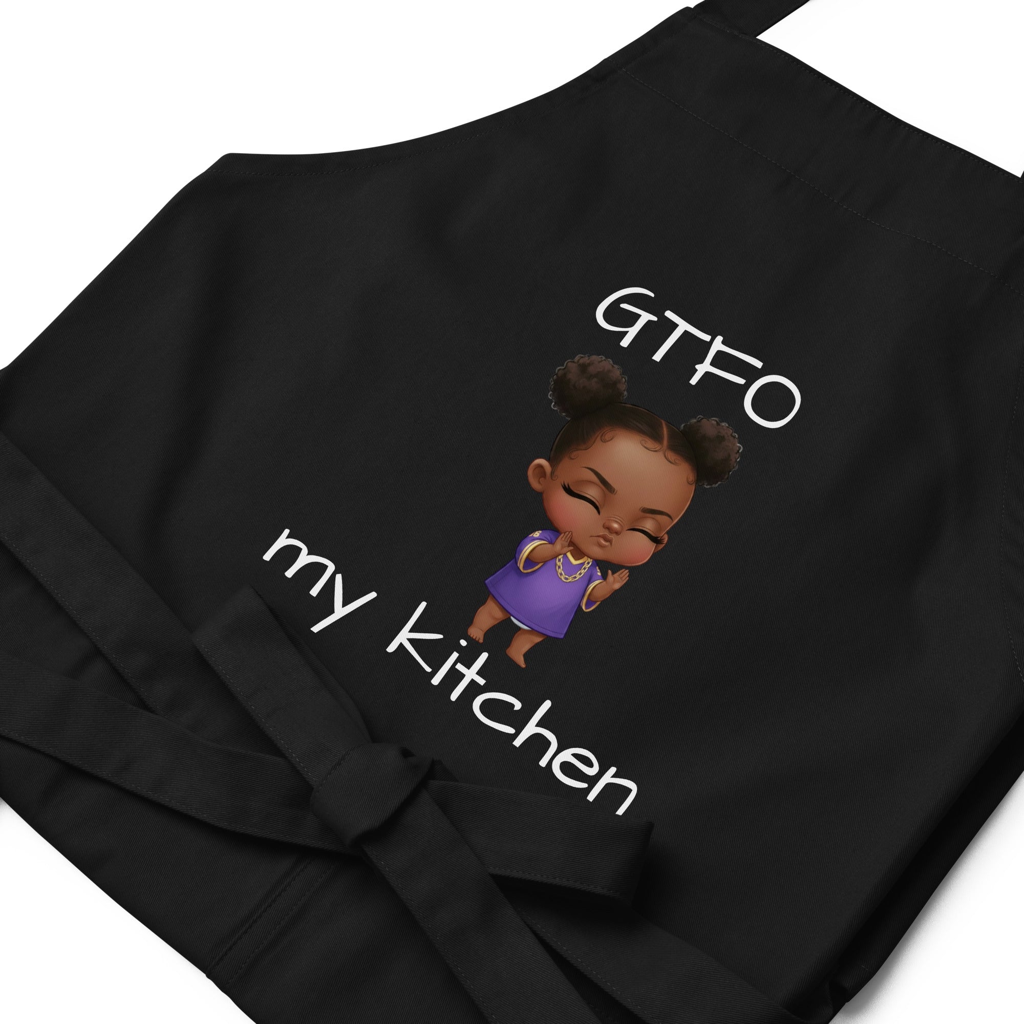 SassholeNation My Kitchen Organic cotton apron - ThatBoutqiueStore