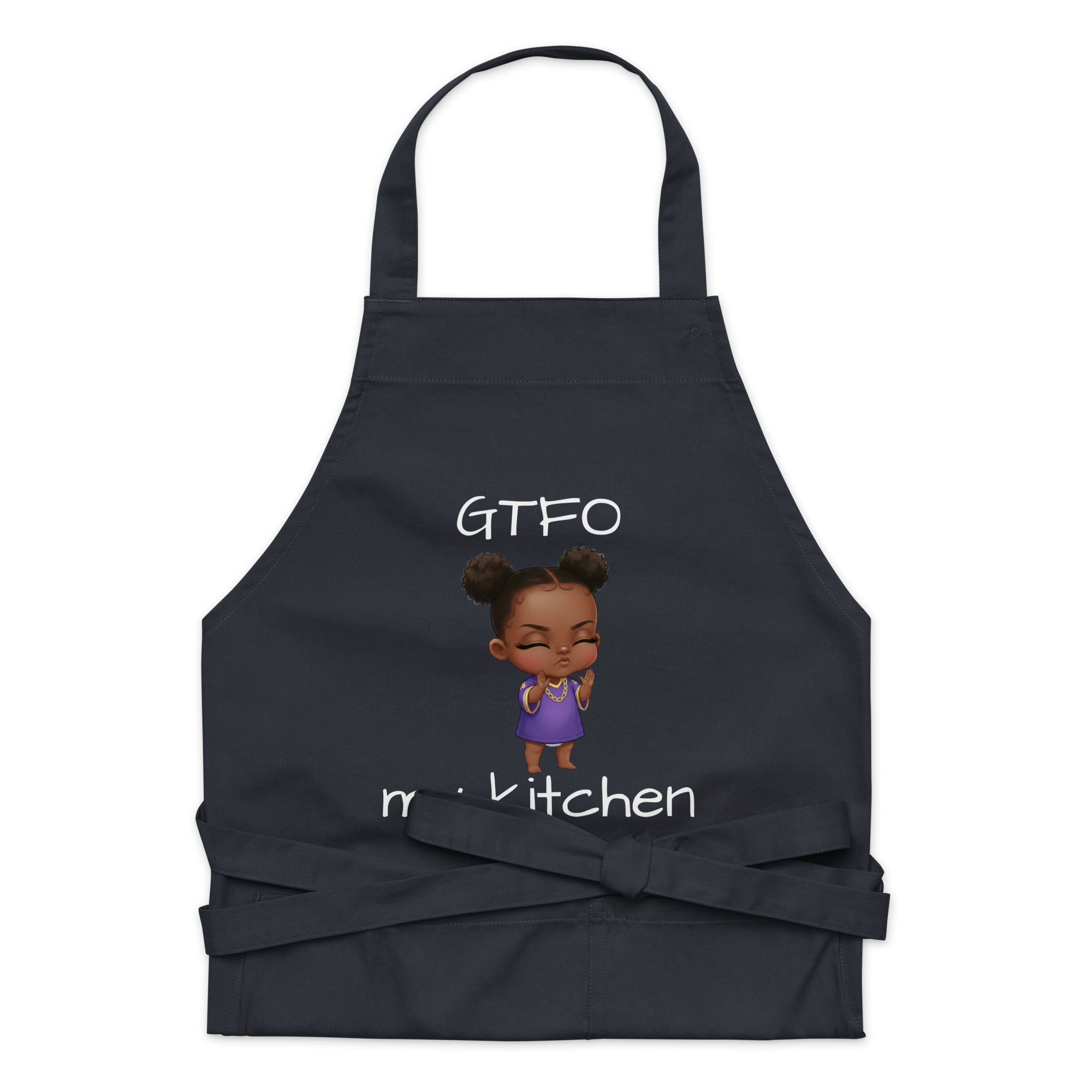 SassholeNation My Kitchen Organic cotton apron - ThatBoutqiueStore