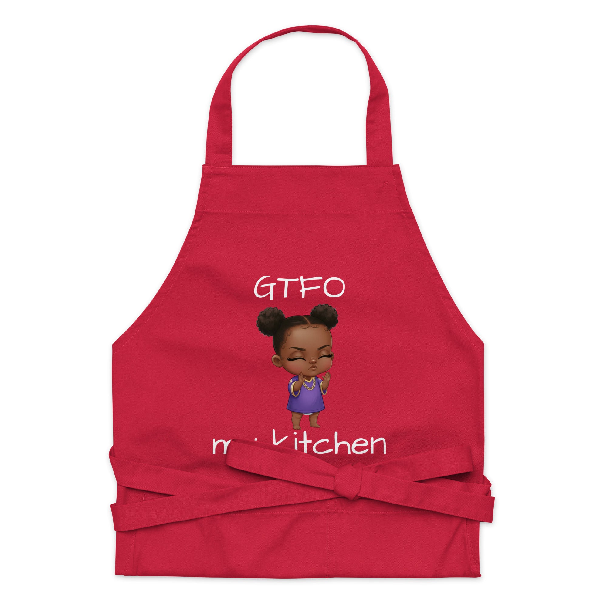 SassholeNation My Kitchen Organic cotton apron - ThatBoutqiueStore