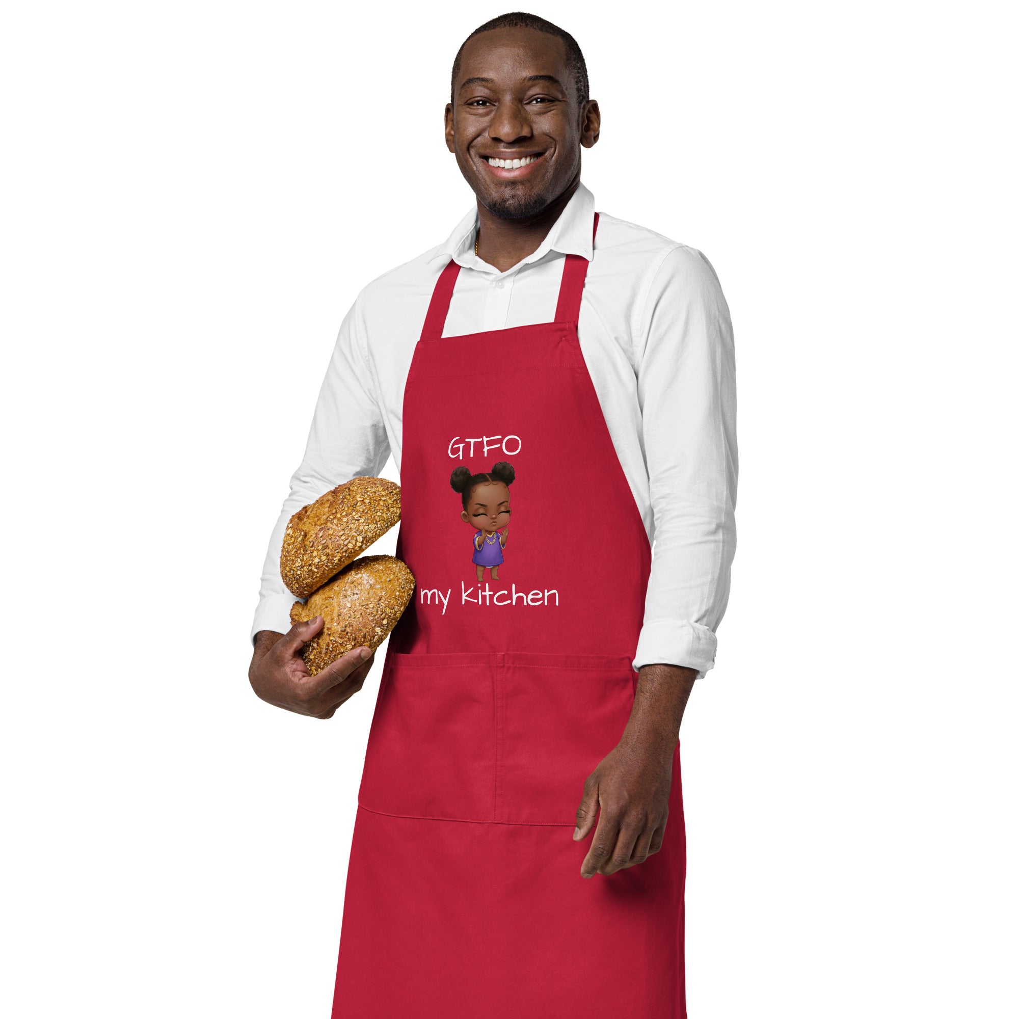 SassholeNation My Kitchen Organic cotton apron - ThatBoutqiueStore