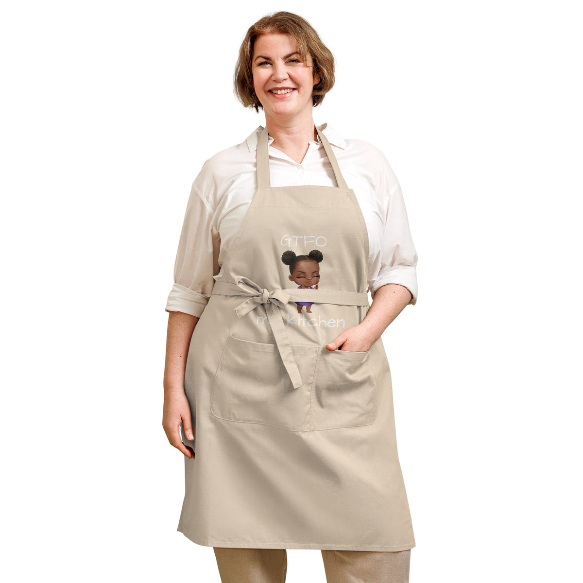SassholeNation My Kitchen Organic cotton apron - ThatBoutqiueStore