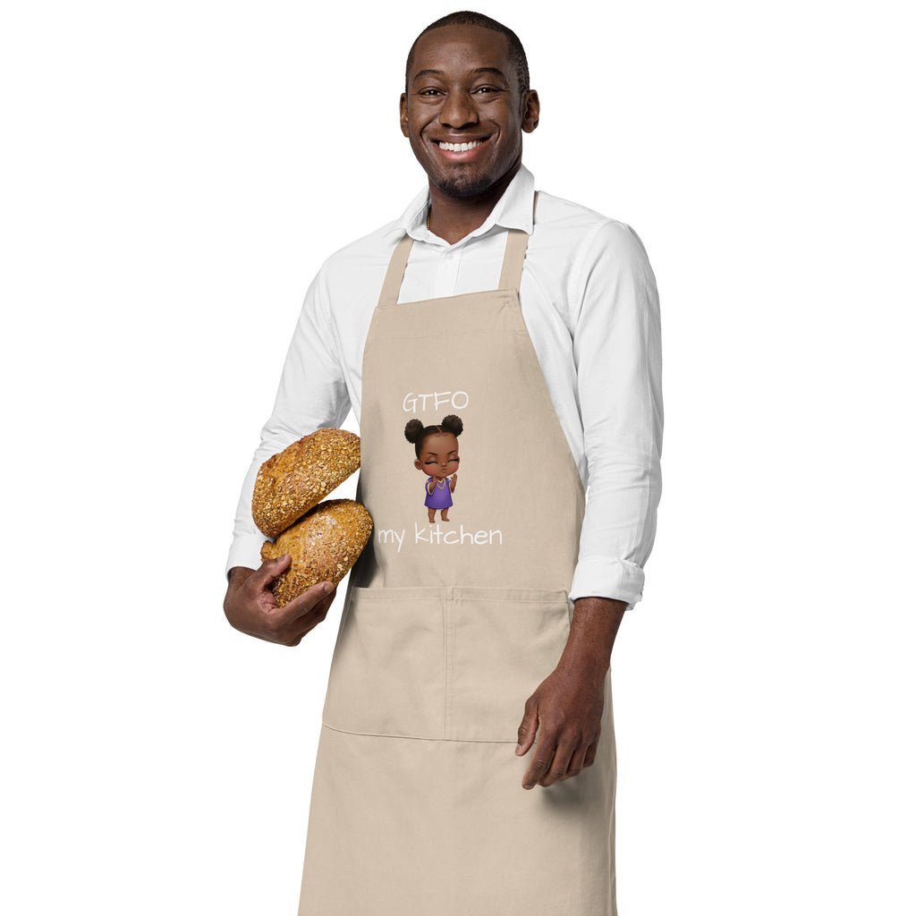 SassholeNation My Kitchen Organic cotton apron - ThatBoutqiueStore