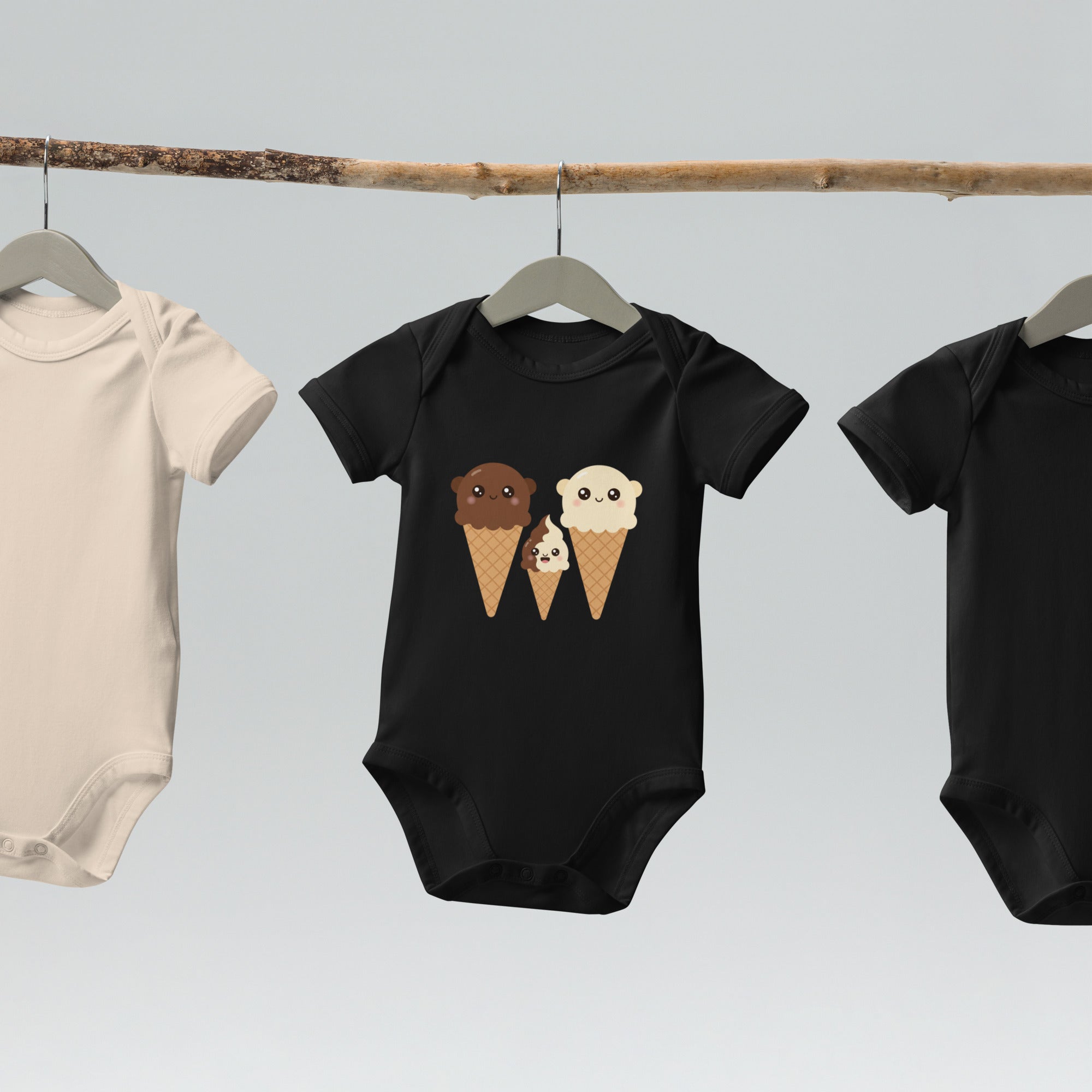 The Cone Family Organic cotton baby bodysuit - ThatBoutqiueStore