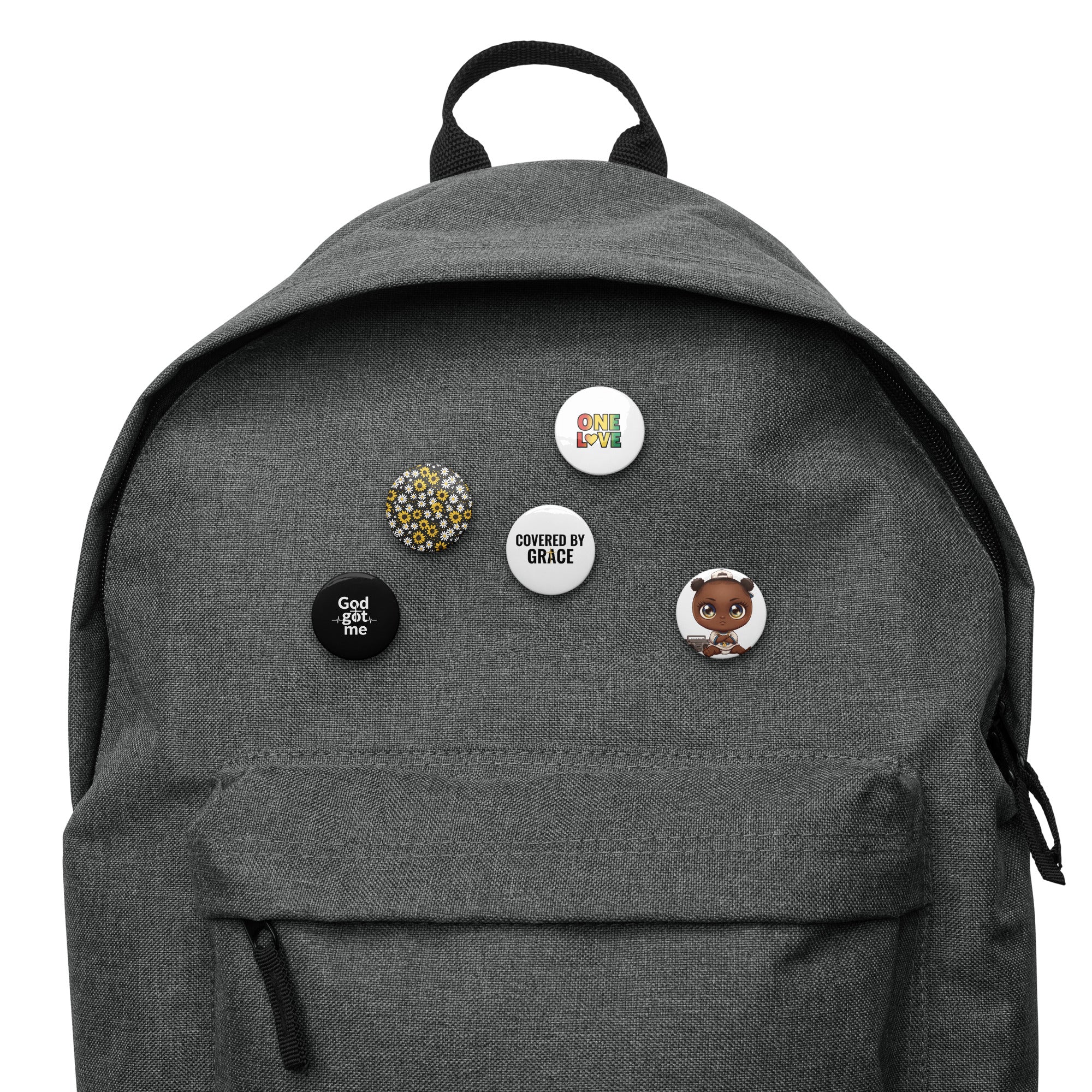 Multi Prints Set of pin buttons - ThatBoutqiueStore