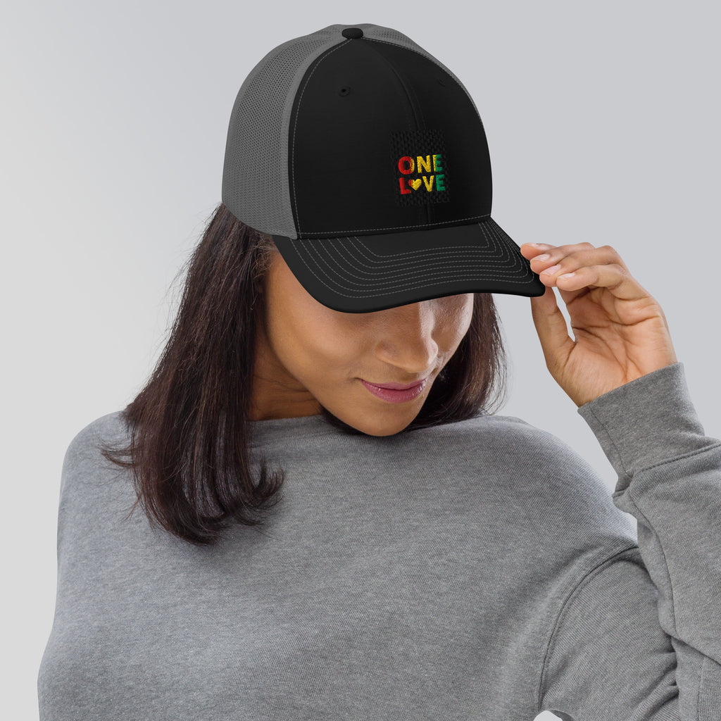 One Love Trucker Cap - ThatBoutqiueStore