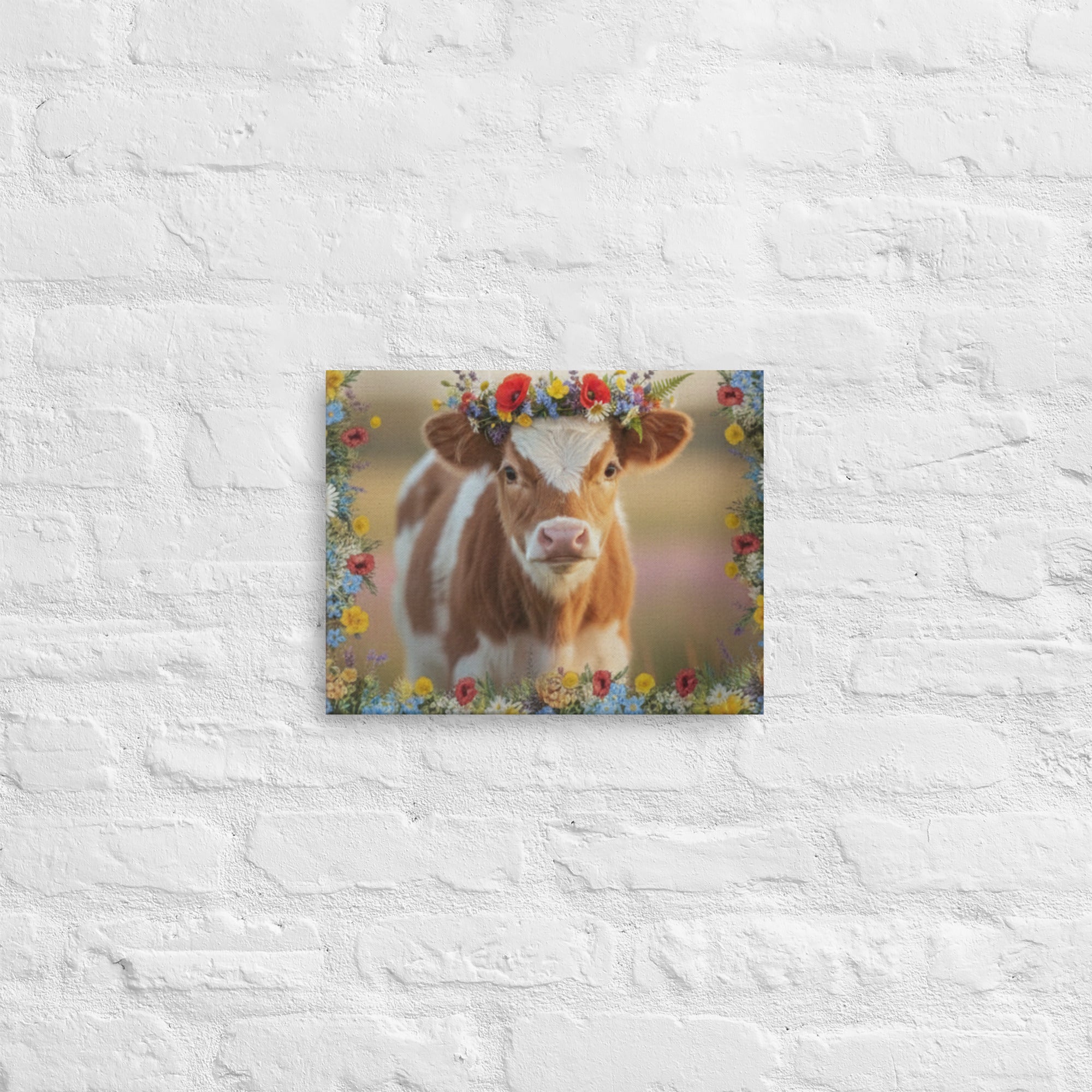 Cozy Heifer — Canvas Print - ThatBoutqiueStore