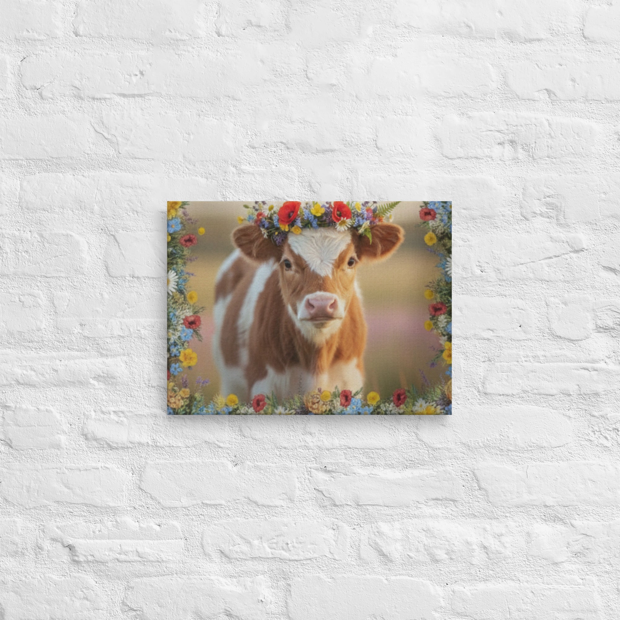 Cozy Heifer — Canvas Print - ThatBoutqiueStore
