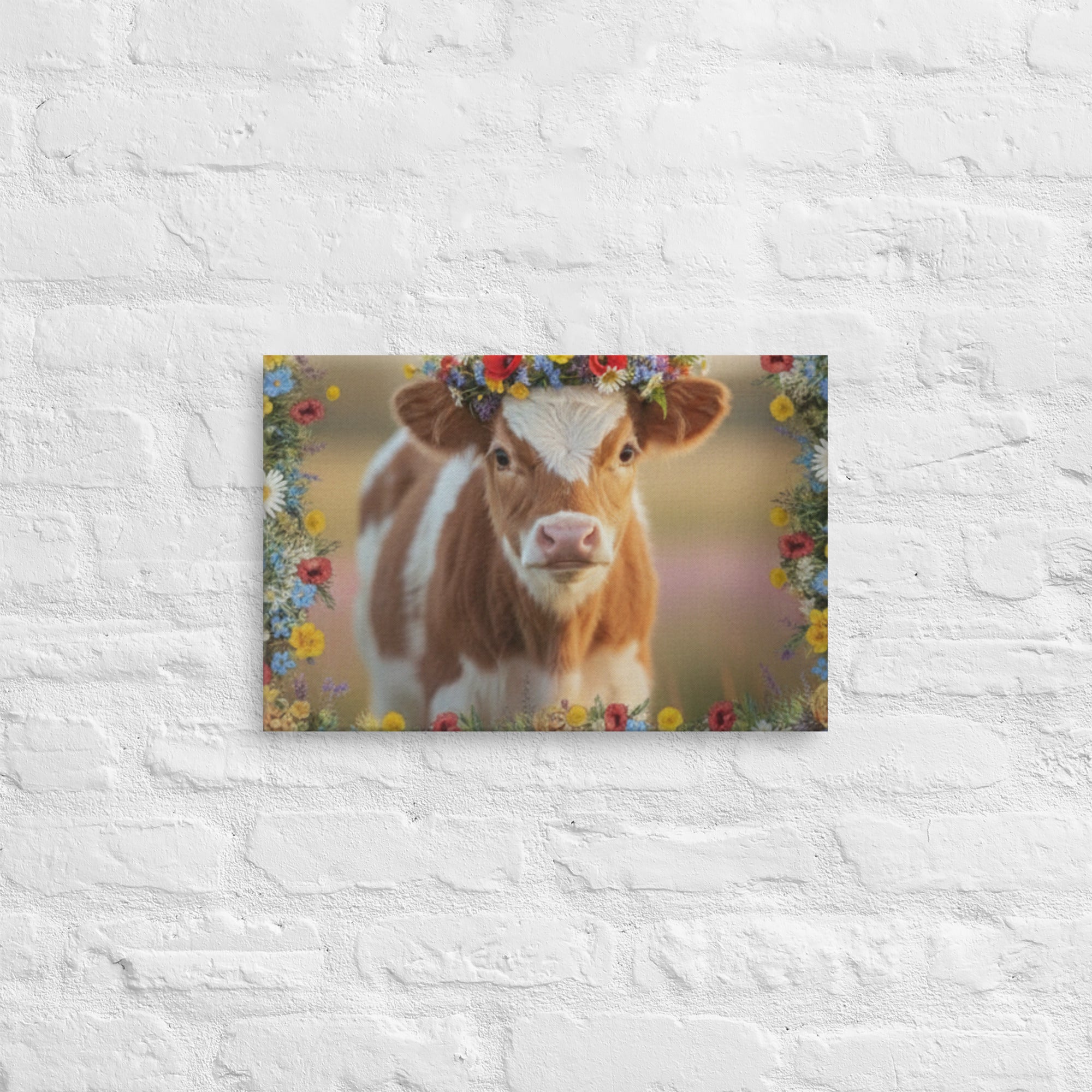 Cozy Heifer — Canvas Print - ThatBoutqiueStore