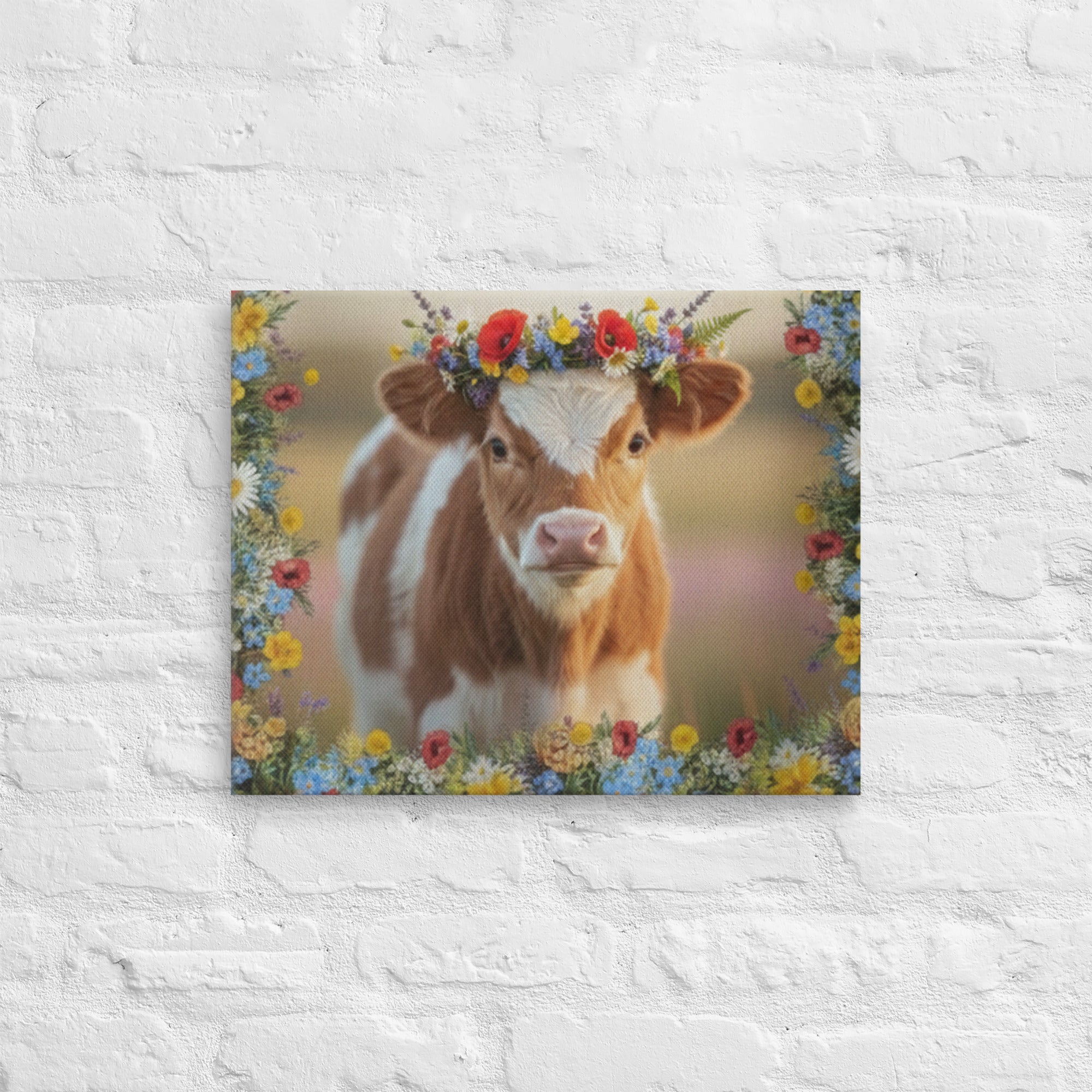 Cozy Heifer — Canvas Print - ThatBoutqiueStore