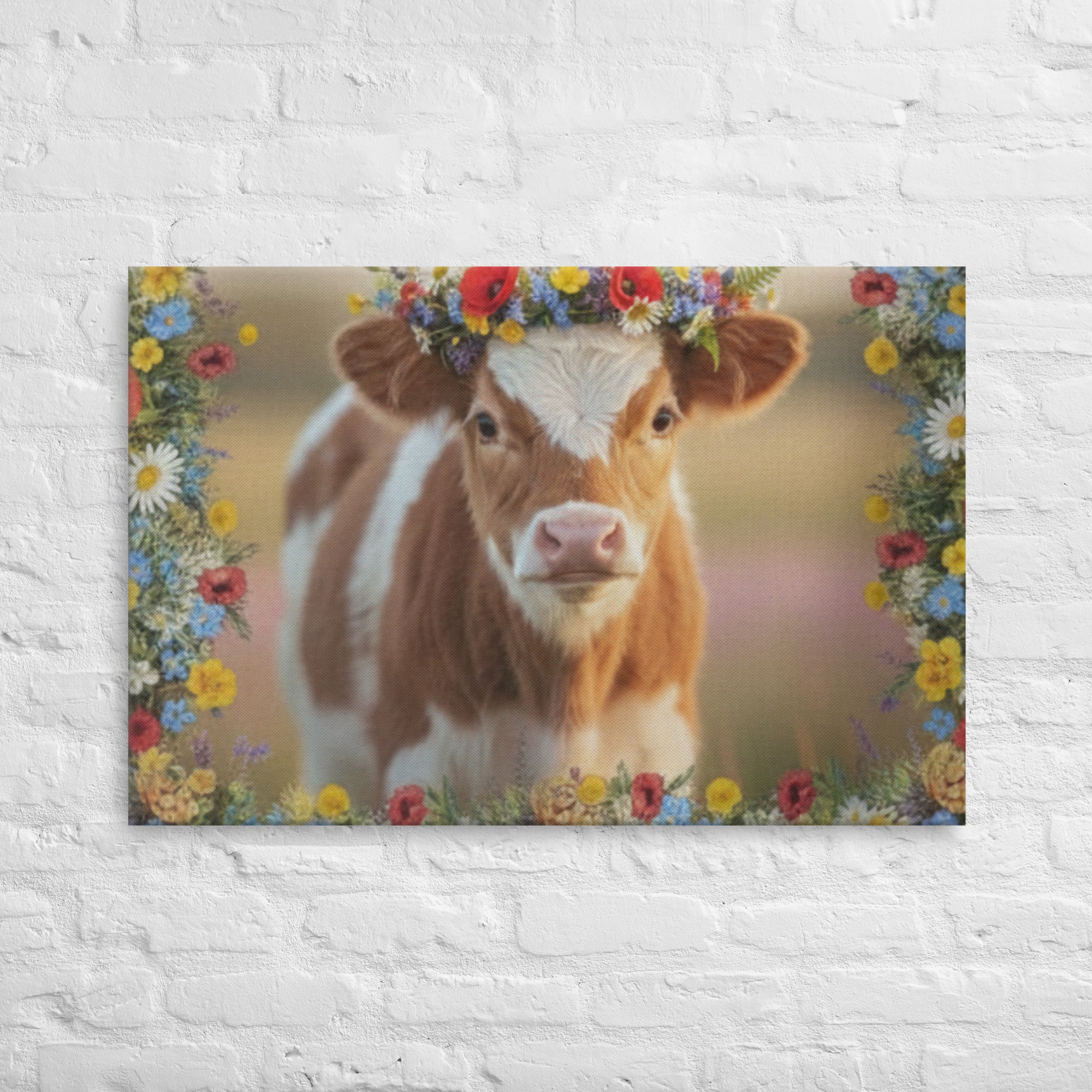 Cozy Heifer — Canvas Print - ThatBoutqiueStore