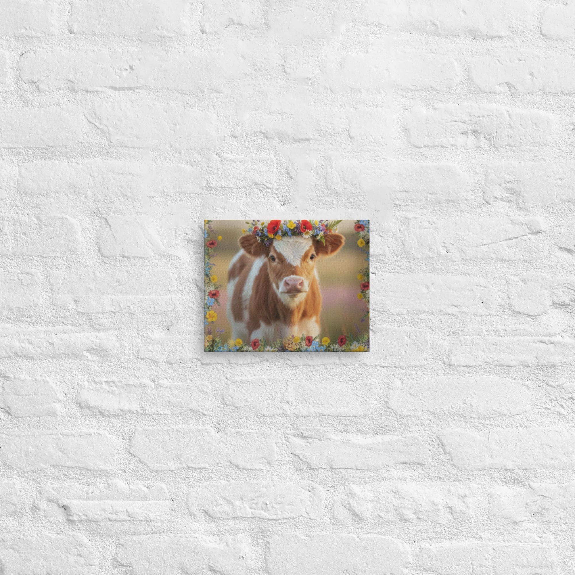 Cozy Heifer — Canvas Print - ThatBoutqiueStore