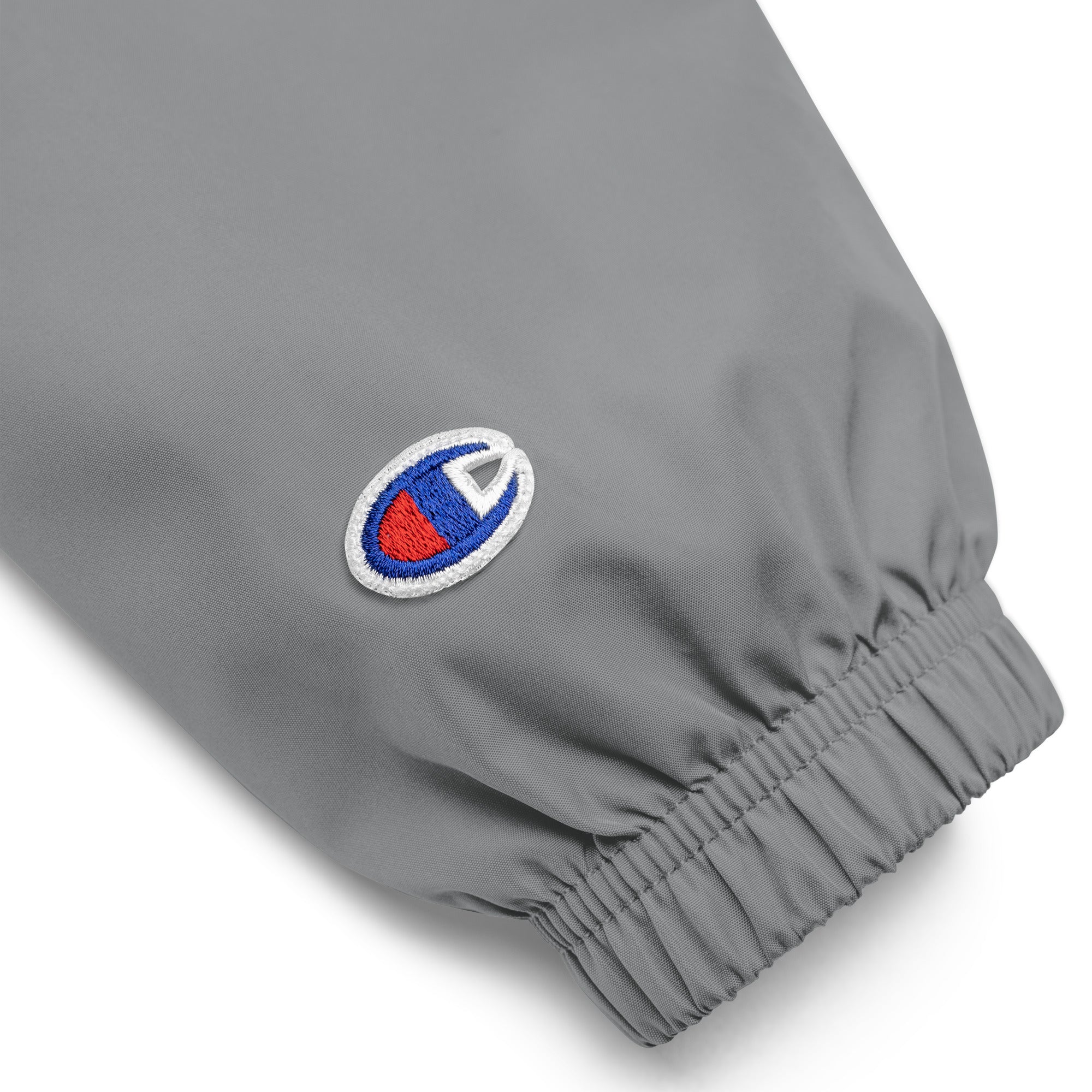 God Got Me Embroidered Champion Packable Jacket - ThatBoutqiueStore