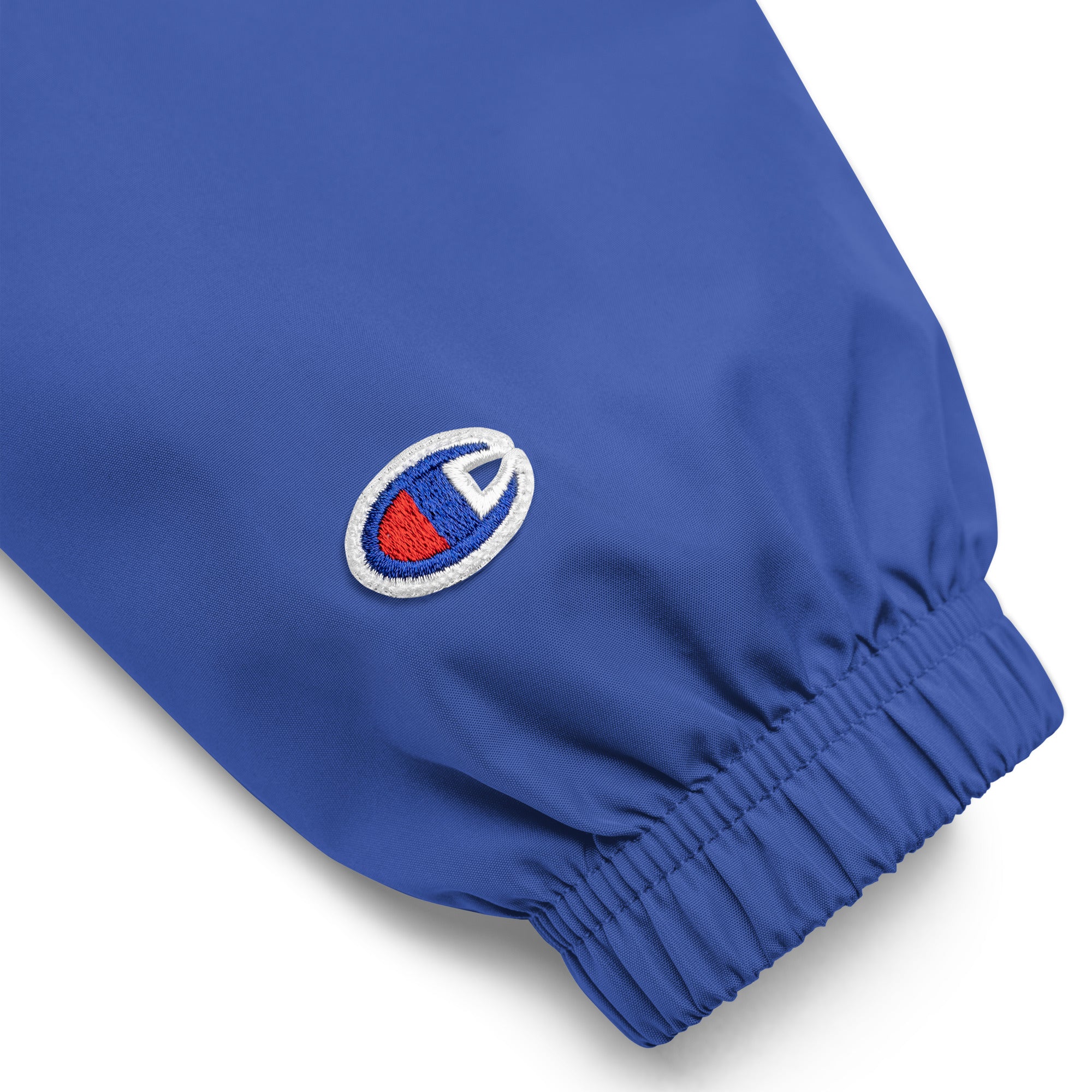 God Got Me Embroidered Champion Packable Jacket - ThatBoutqiueStore