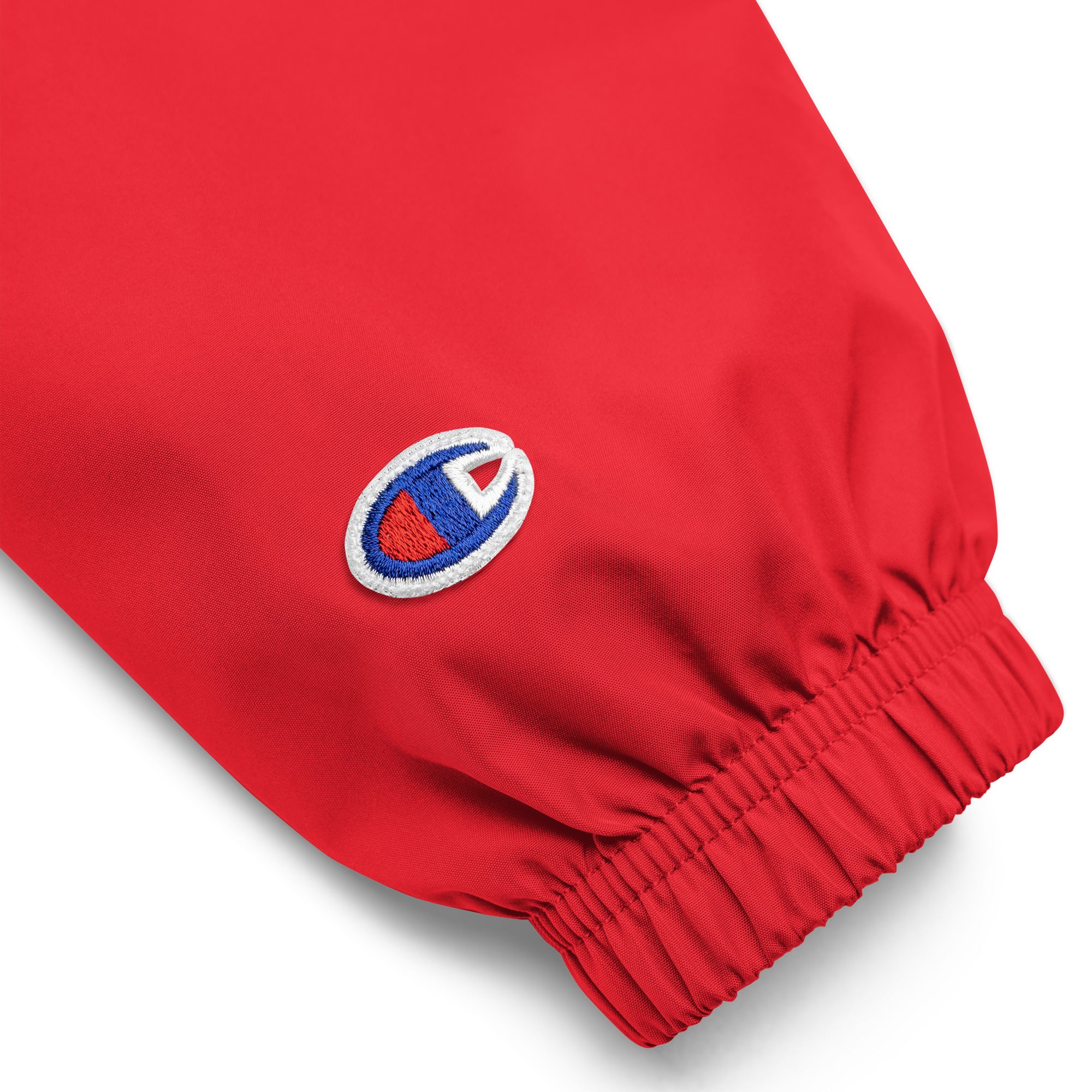 God Got Me Embroidered Champion Packable Jacket - ThatBoutqiueStore