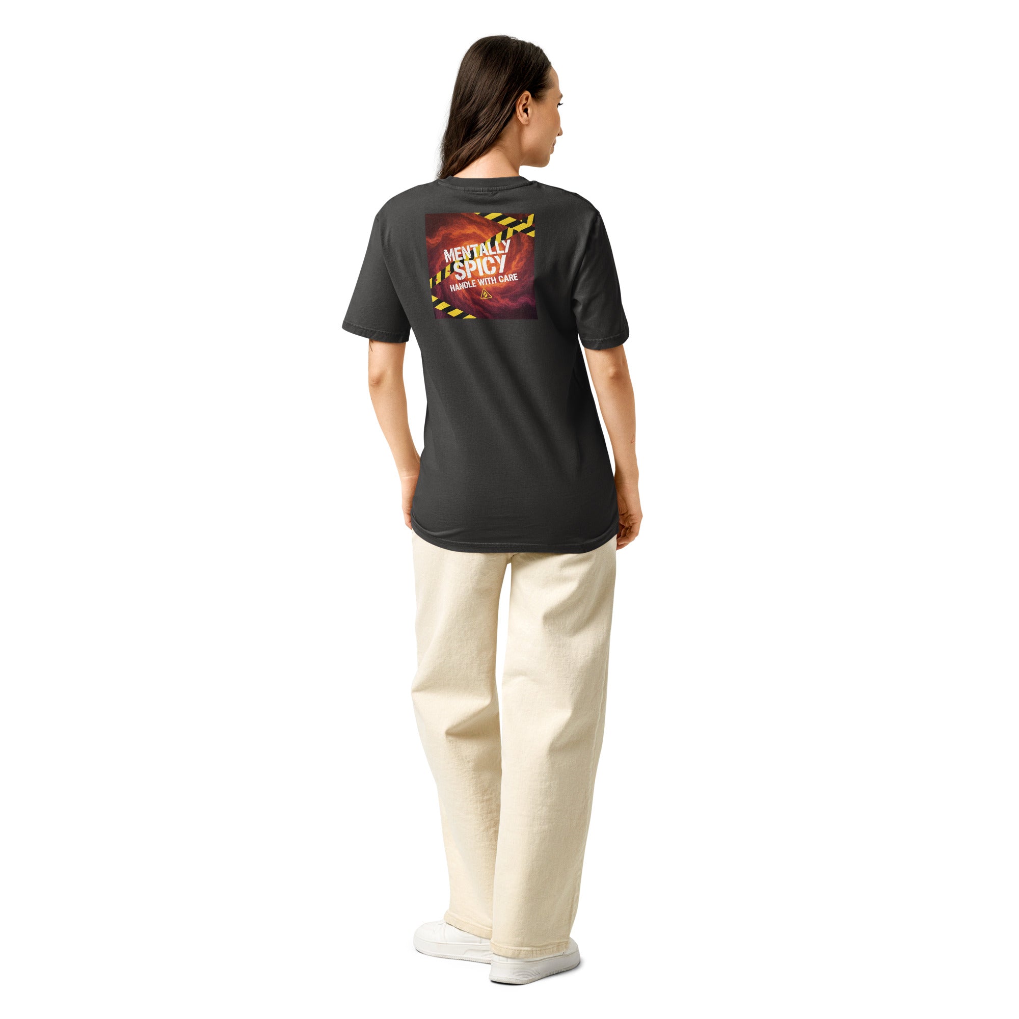 LadyG Mentally Spicy Unisex Garment Dyed Creator 2.0 Vintage T-Shirt | Stanley/Stella SATU041 - ThatBoutqiueStore
