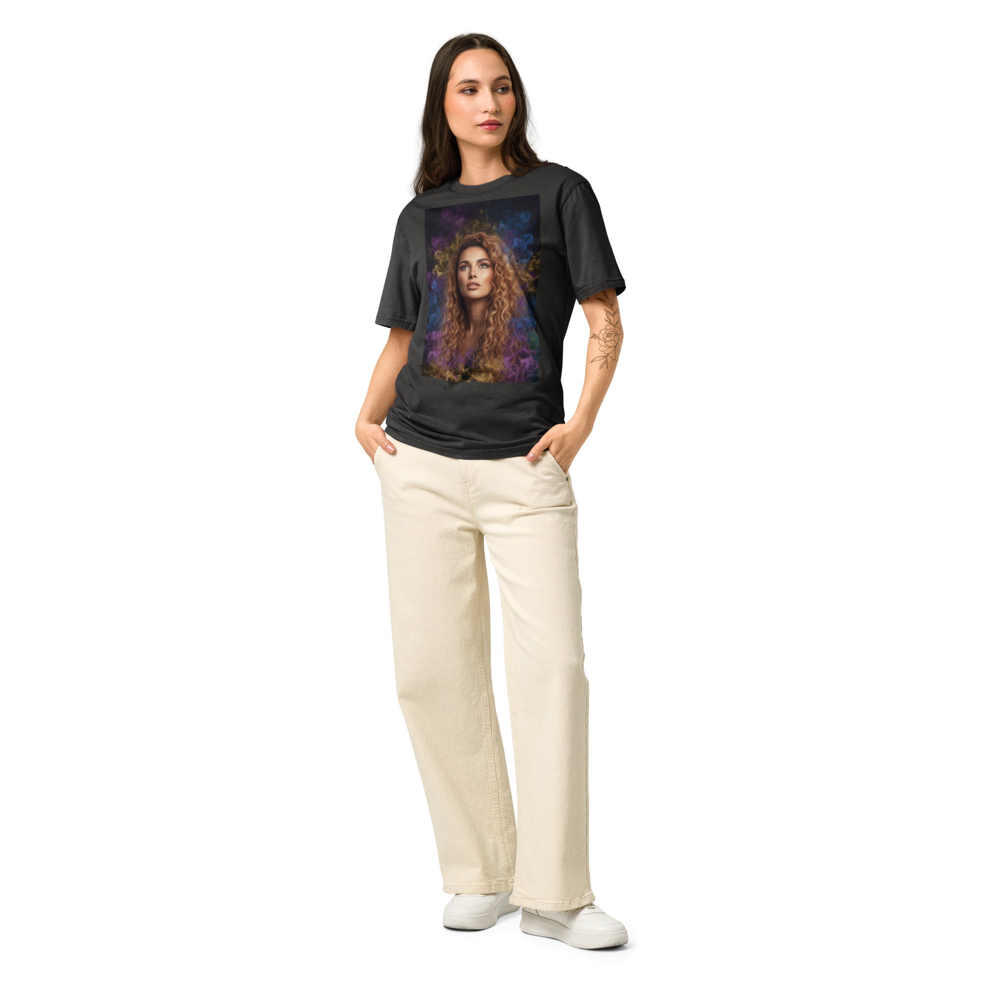 LadyG Mentally Spicy Unisex Garment Dyed Creator 2.0 Vintage T-Shirt | Stanley/Stella SATU041 - ThatBoutqiueStore