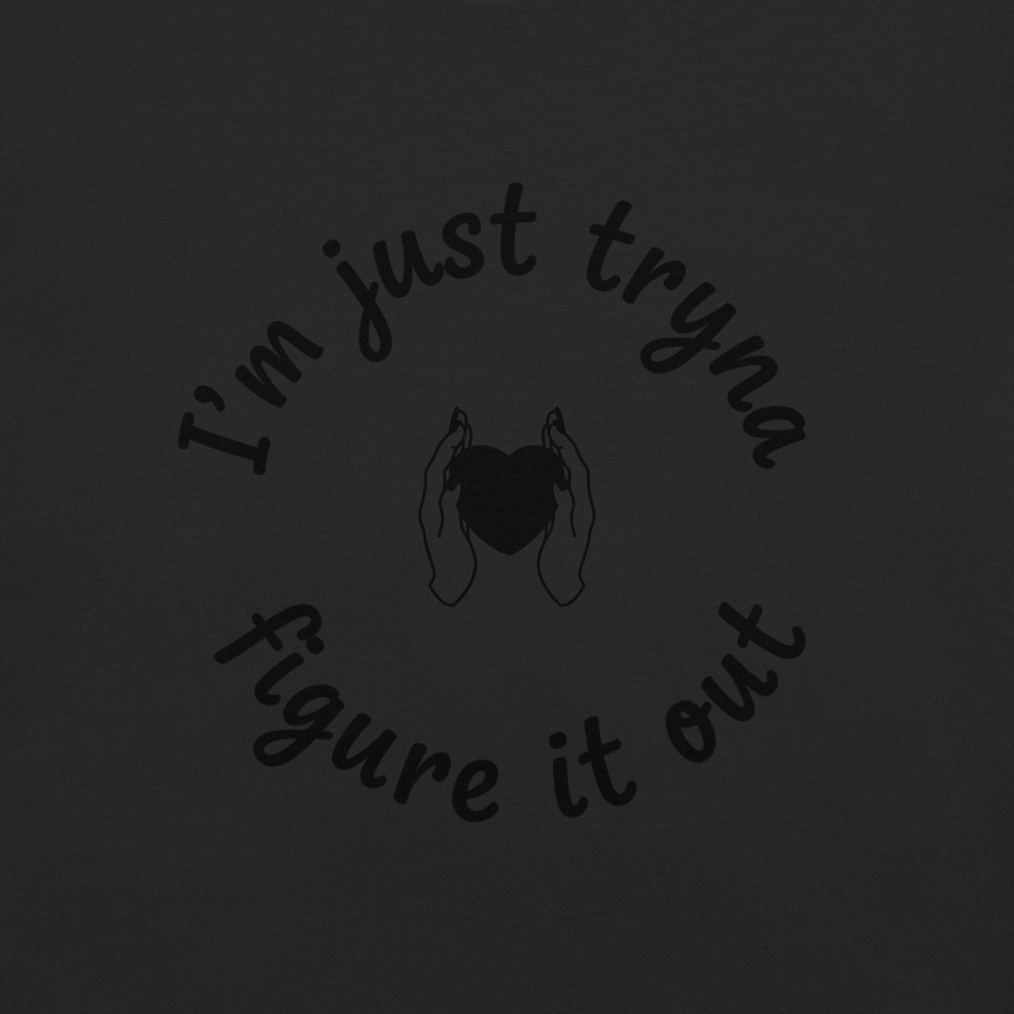 I'm Just Tryna Figure It Out Unisex garment-dyed heavyweight t-shirt - ThatBoutqiueStore