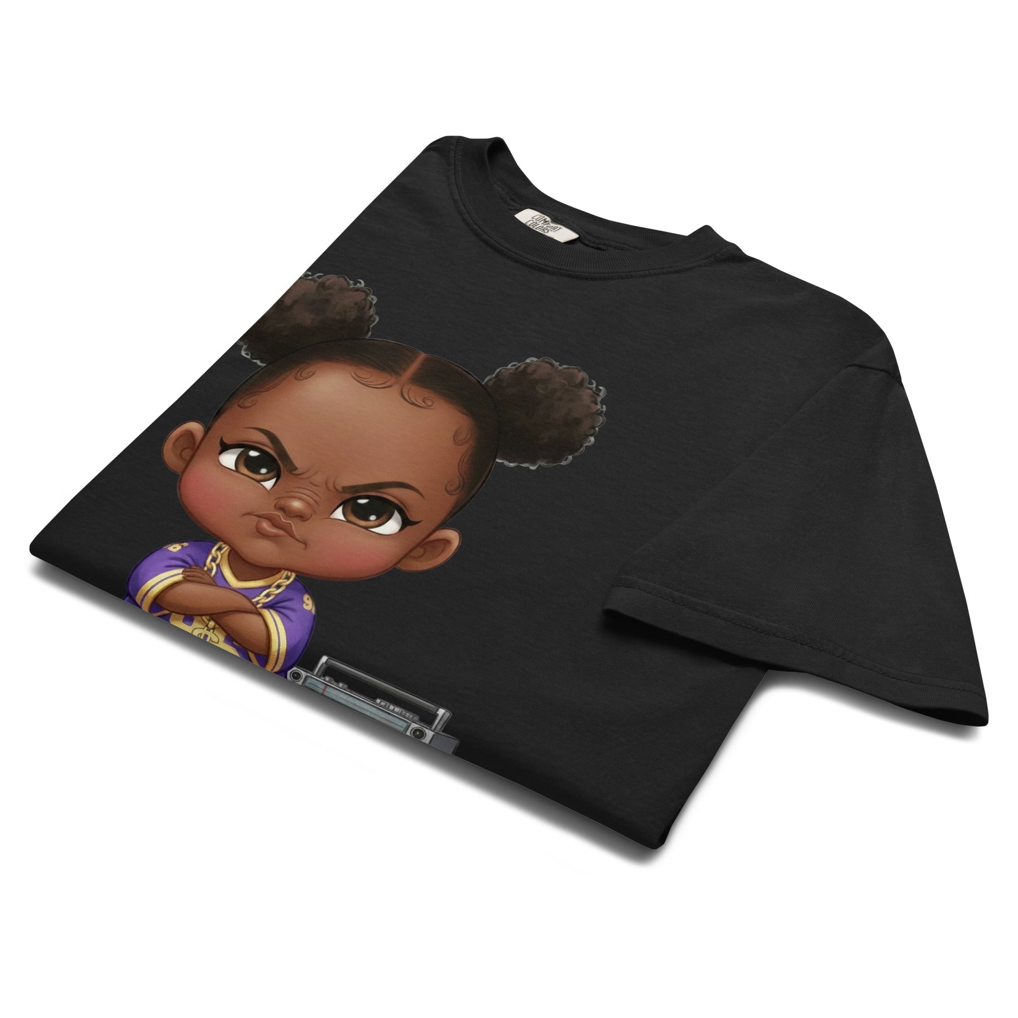 Lil Miss Sasshole Unisex garment-dyed heavyweight t-shirt - ThatBoutqiueStore