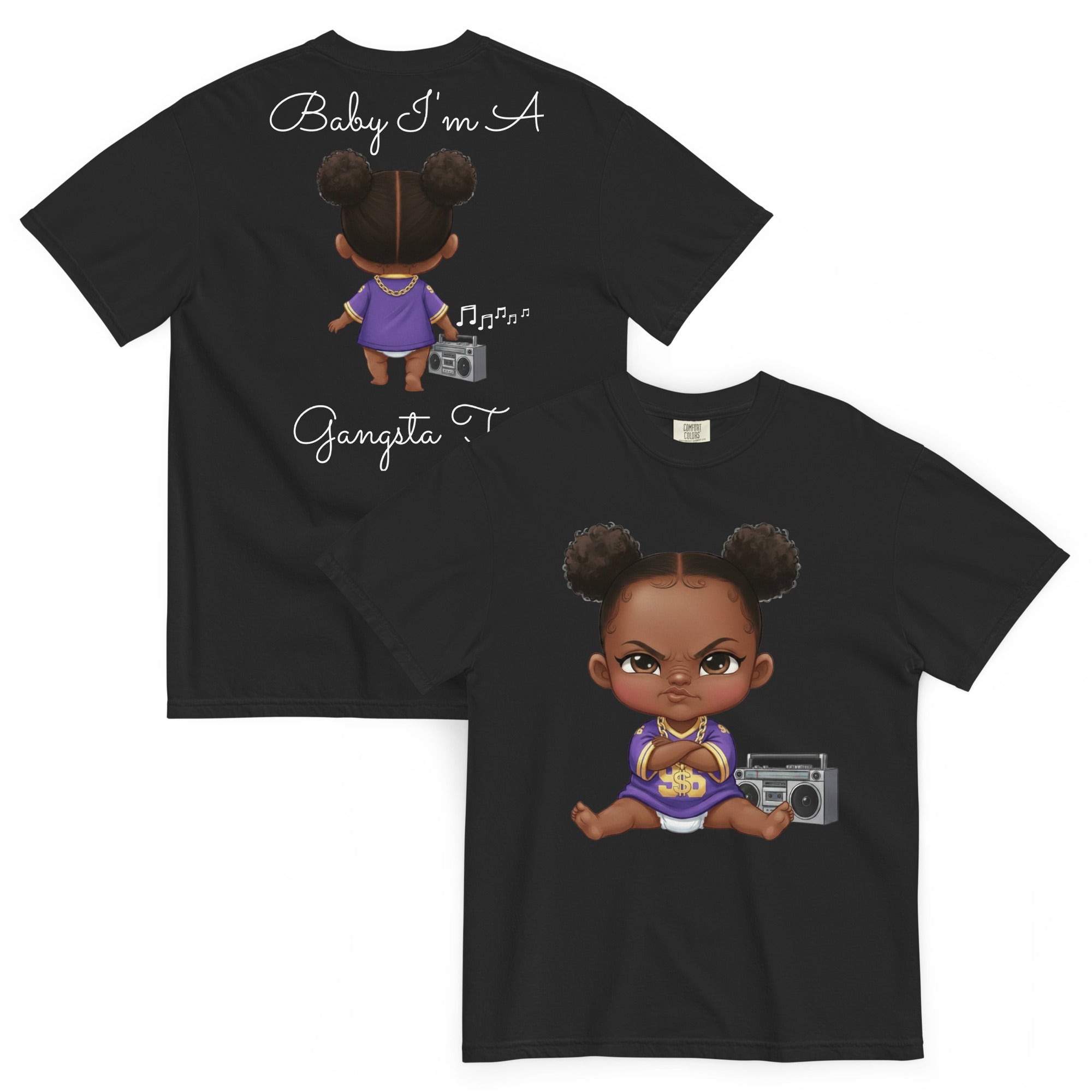 Lil Miss Sasshole Unisex garment-dyed heavyweight t-shirt - ThatBoutqiueStore