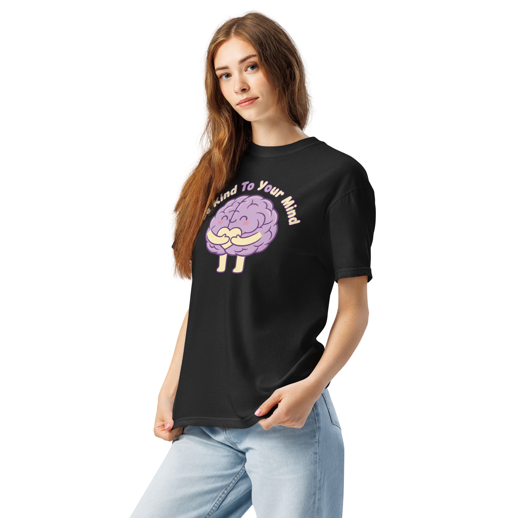 Be Kind To Your Mind Unisex garment-dyed heavyweight t-shirt - ThatBoutqiueStore