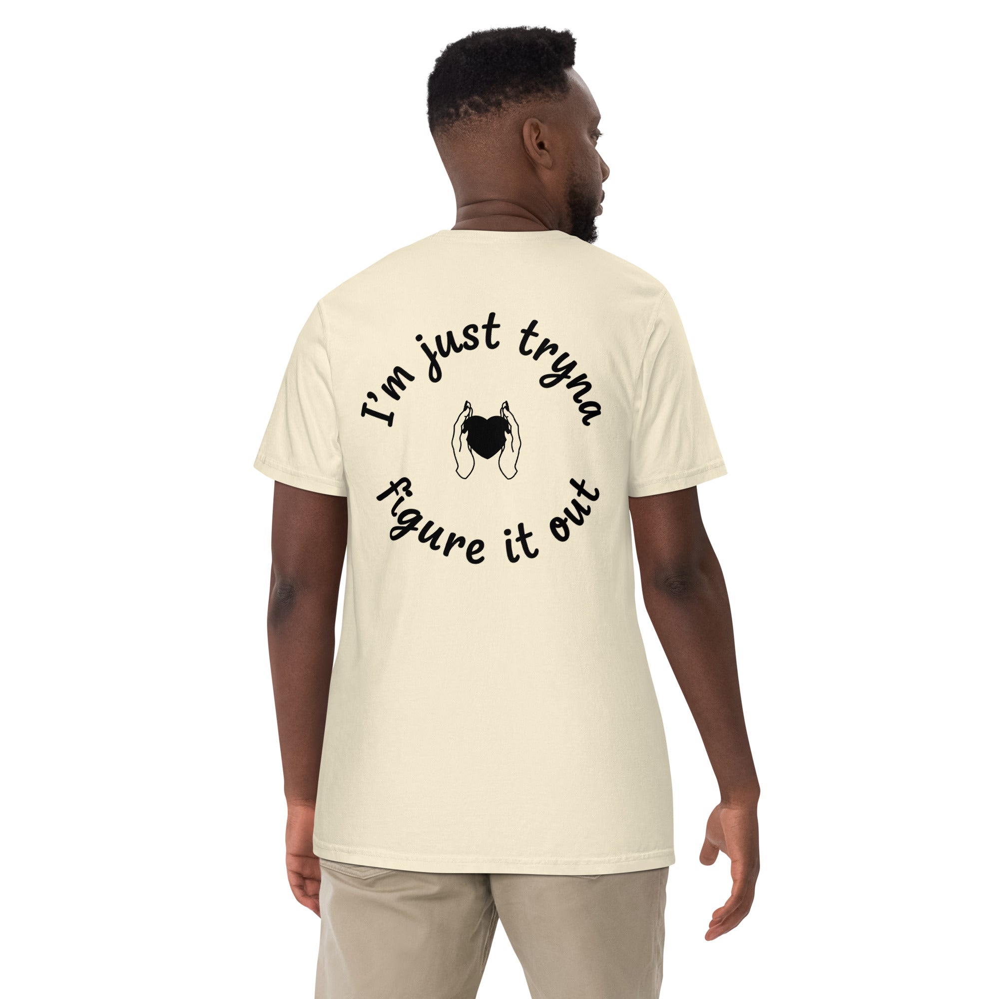 I'm Just Tryna Figure It Out Unisex garment-dyed heavyweight t-shirt - ThatBoutqiueStore