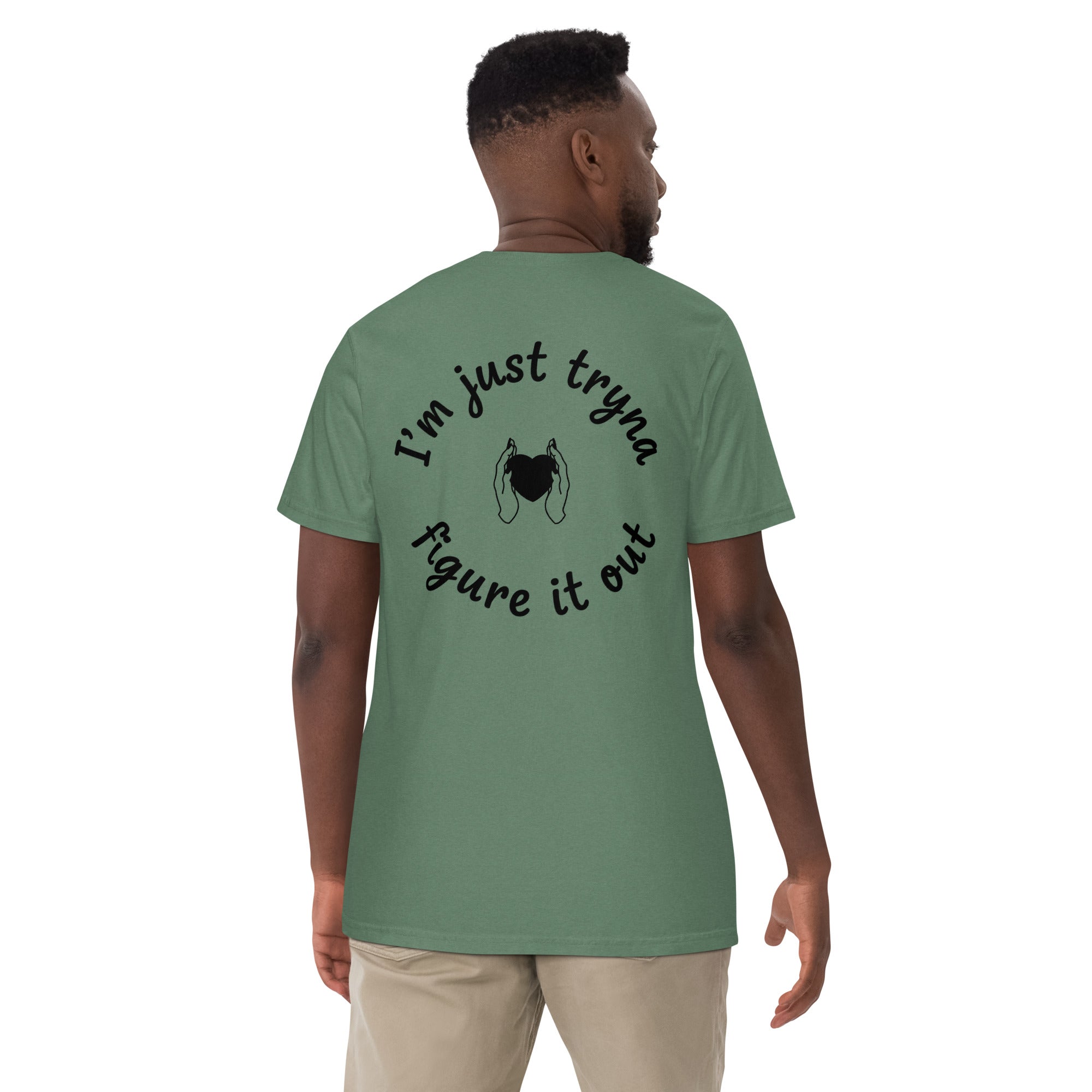 I'm Just Tryna Figure It Out Unisex garment-dyed heavyweight t-shirt - ThatBoutqiueStore