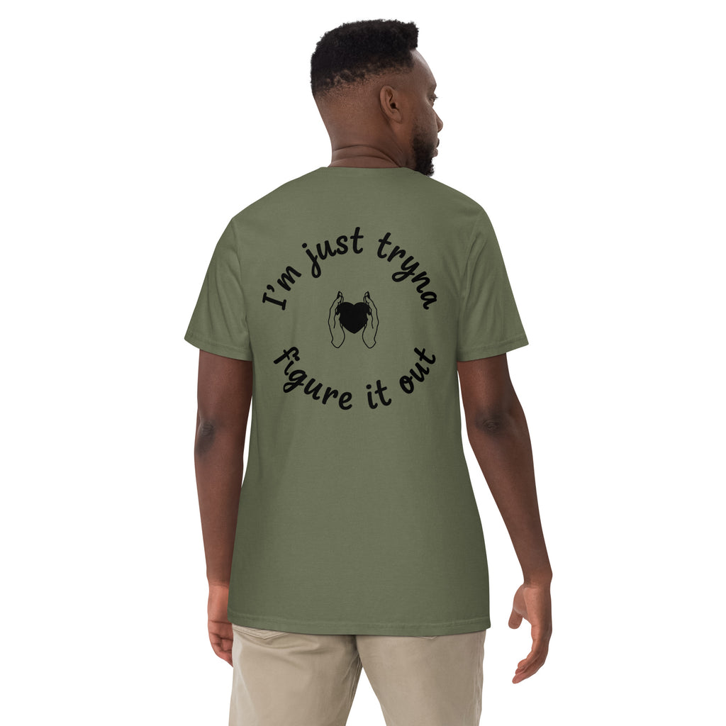 I'm Just Tryna Figure It Out Unisex garment-dyed heavyweight t-shirt - ThatBoutqiueStore
