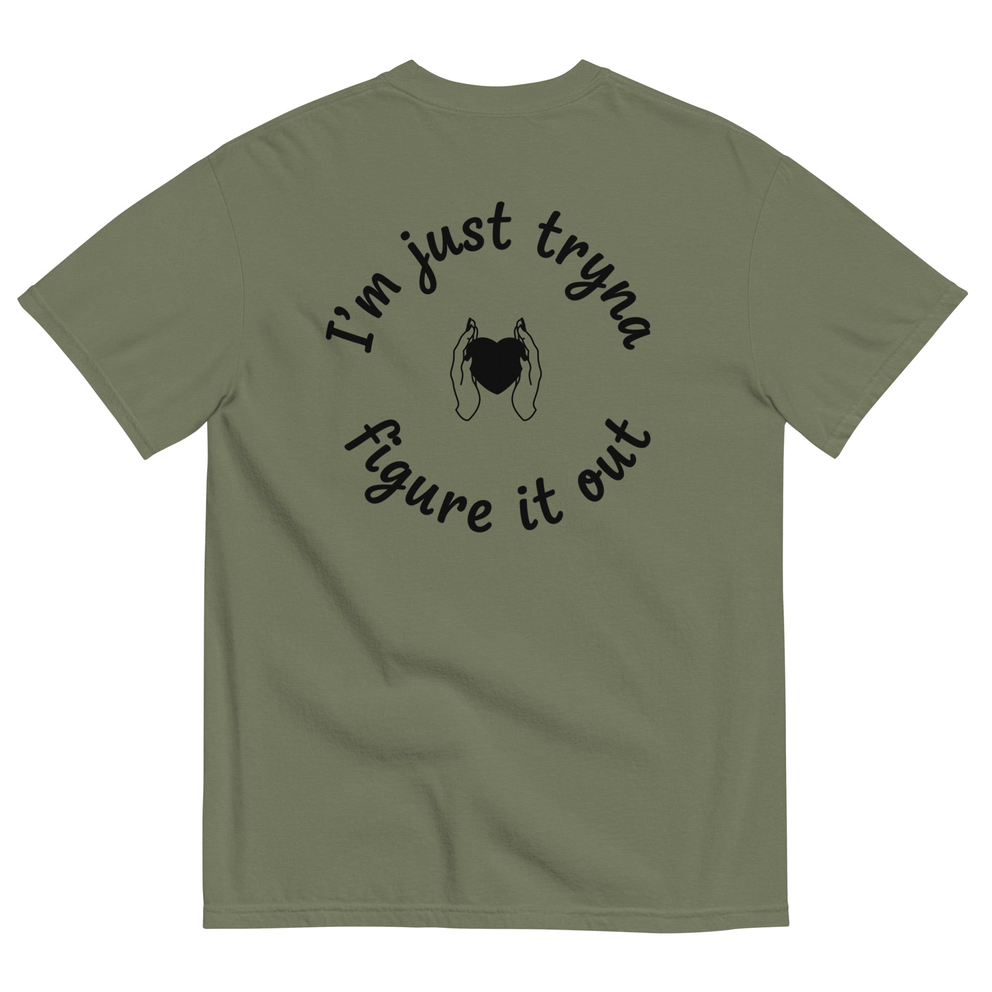 I'm Just Tryna Figure It Out Unisex garment-dyed heavyweight t-shirt - ThatBoutqiueStore