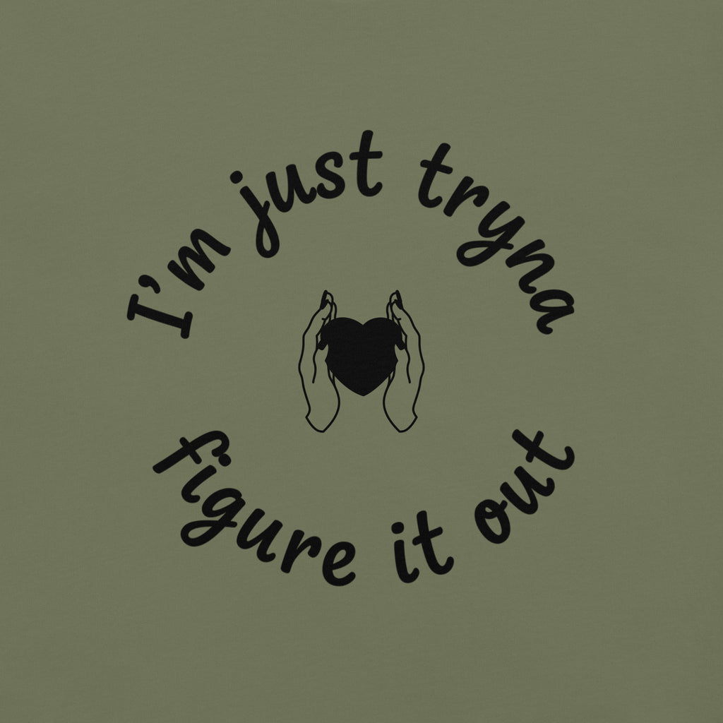 I'm Just Tryna Figure It Out Unisex garment-dyed heavyweight t-shirt - ThatBoutqiueStore