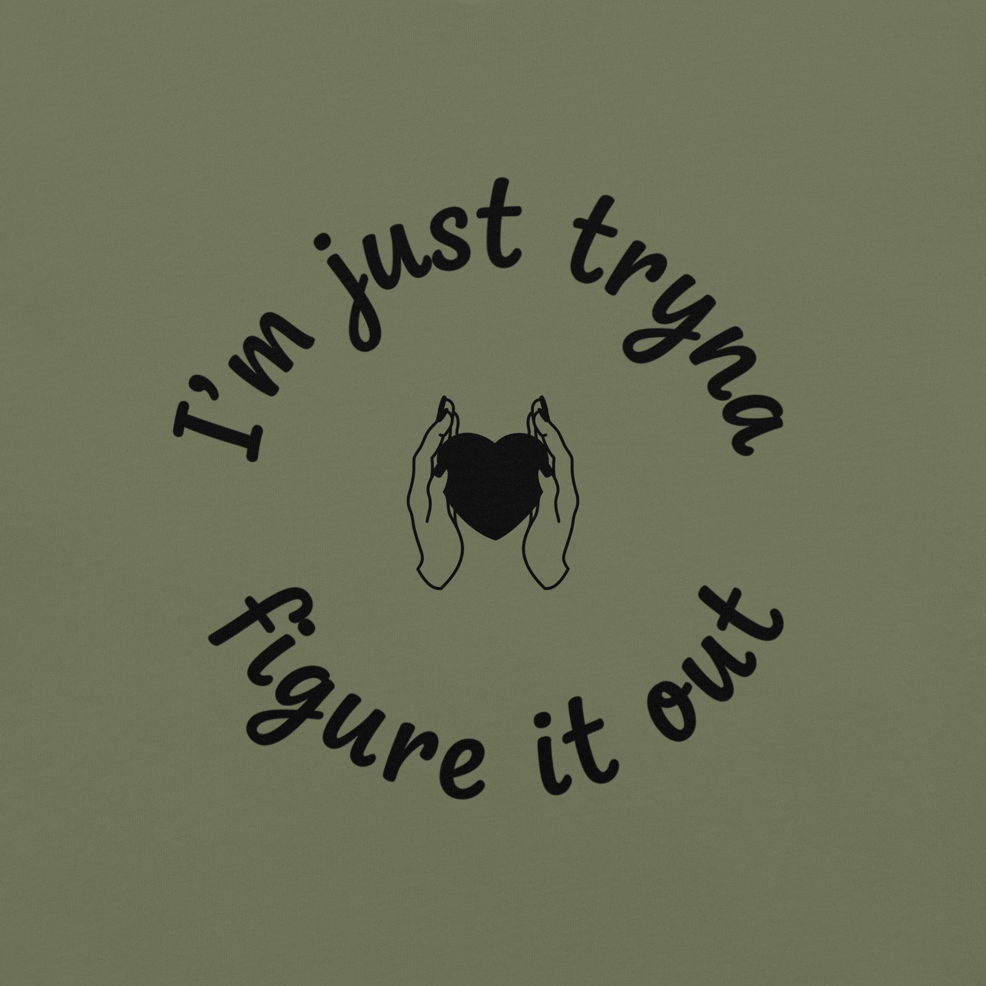 I'm Just Tryna Figure It Out Unisex garment-dyed heavyweight t-shirt - ThatBoutqiueStore