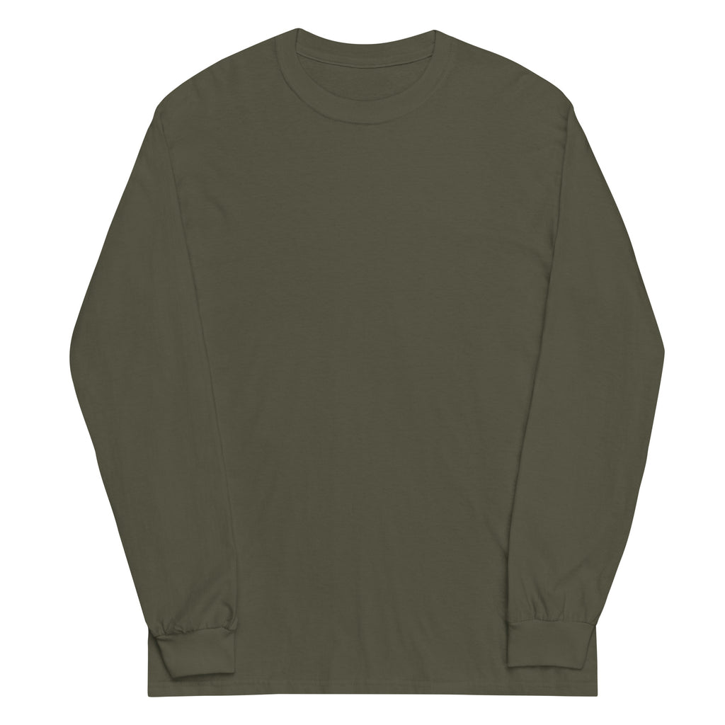 Wolf Print Long Sleeve Shirt - ThatBoutqiueStore