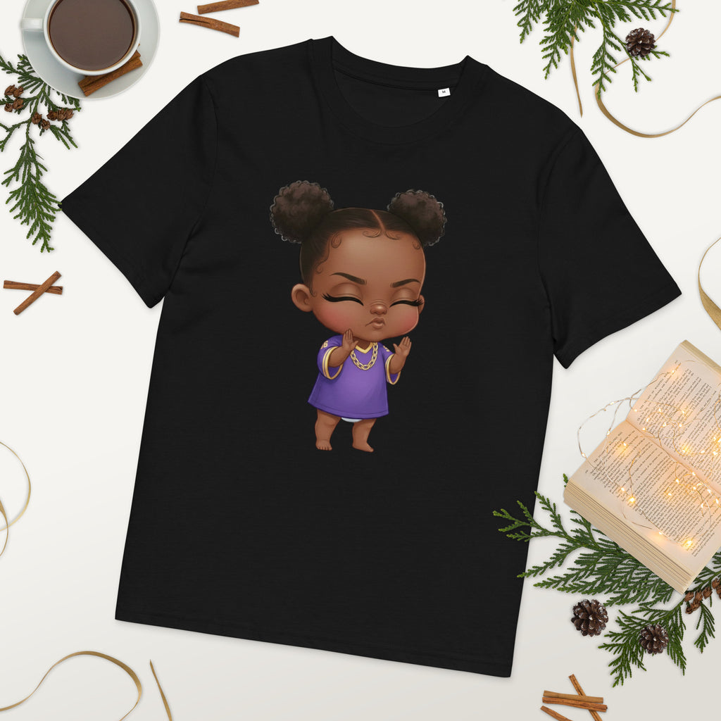 Lil Sasshole Pray With Me Dont Play With me Unisex Organic Cotton Creator 2.0 T-Shirt - ThatBoutqiueStore
