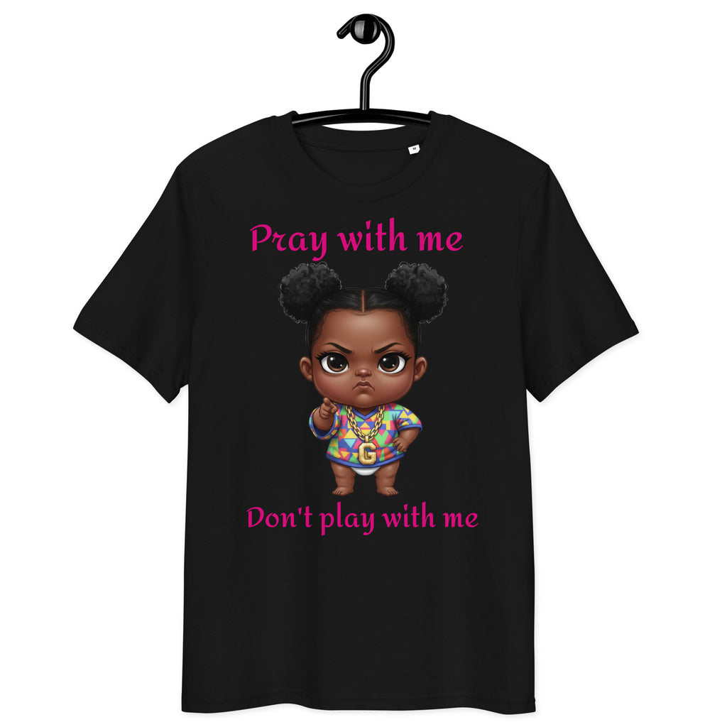 SassholeNation Pray Dont Play Unisex Organic Cotton Creator 2.0 T-Shirt - ThatBoutqiueStore