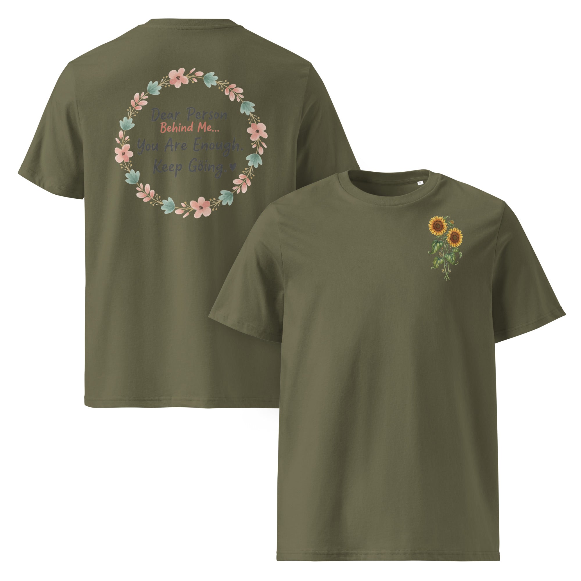 Dear Person Behind Me Unisex Organic Cotton Creator 2.0 T-Shirt - ThatBoutqiueStore