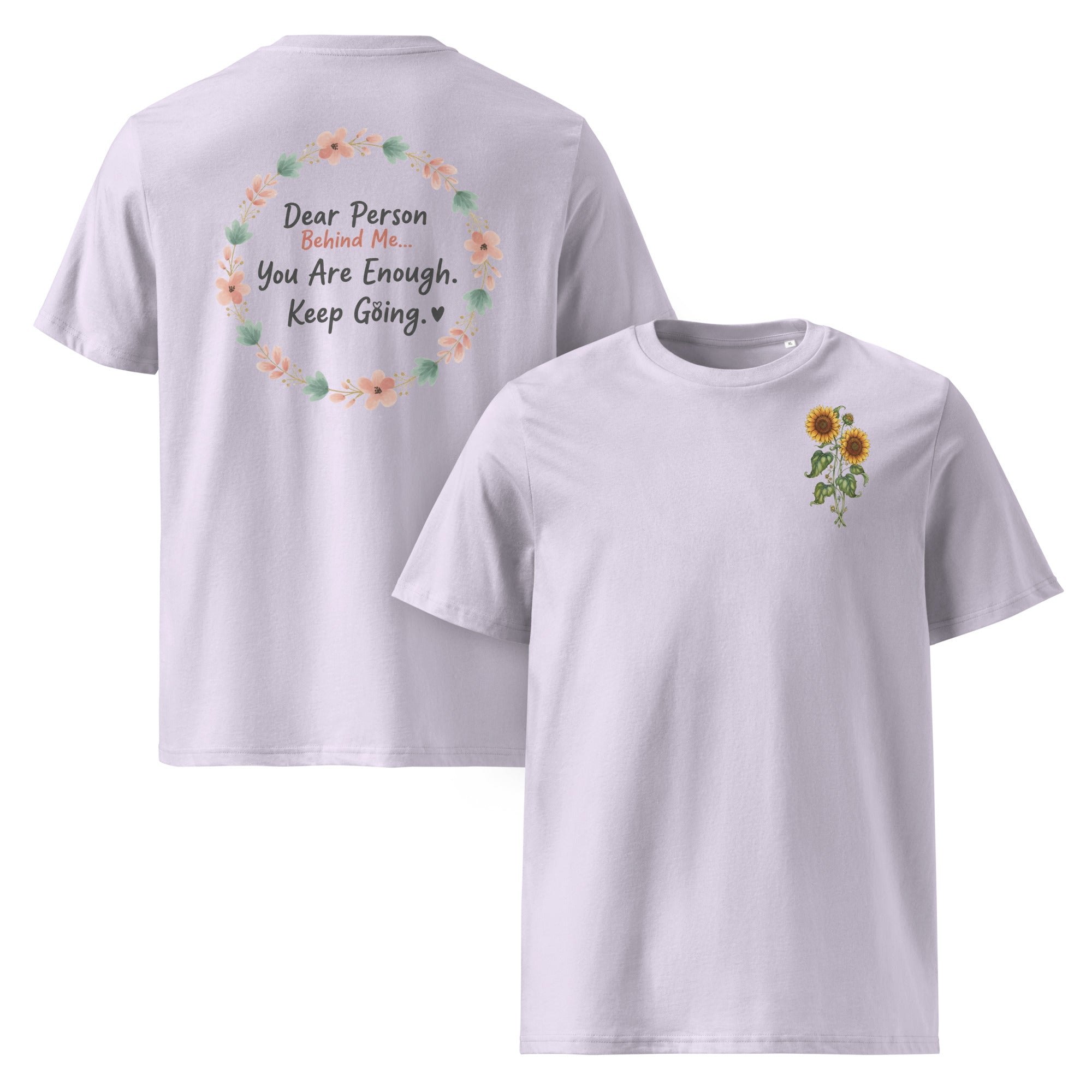 Dear Person Behind Me Unisex Organic Cotton Creator 2.0 T-Shirt - ThatBoutqiueStore