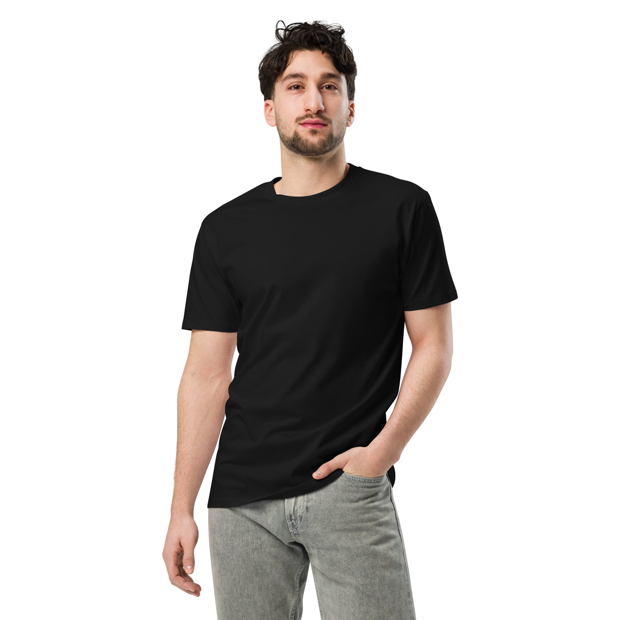 Plain text Baby I'm A Gangsta Too Unisex premium t-shirt - ThatBoutqiueStore
