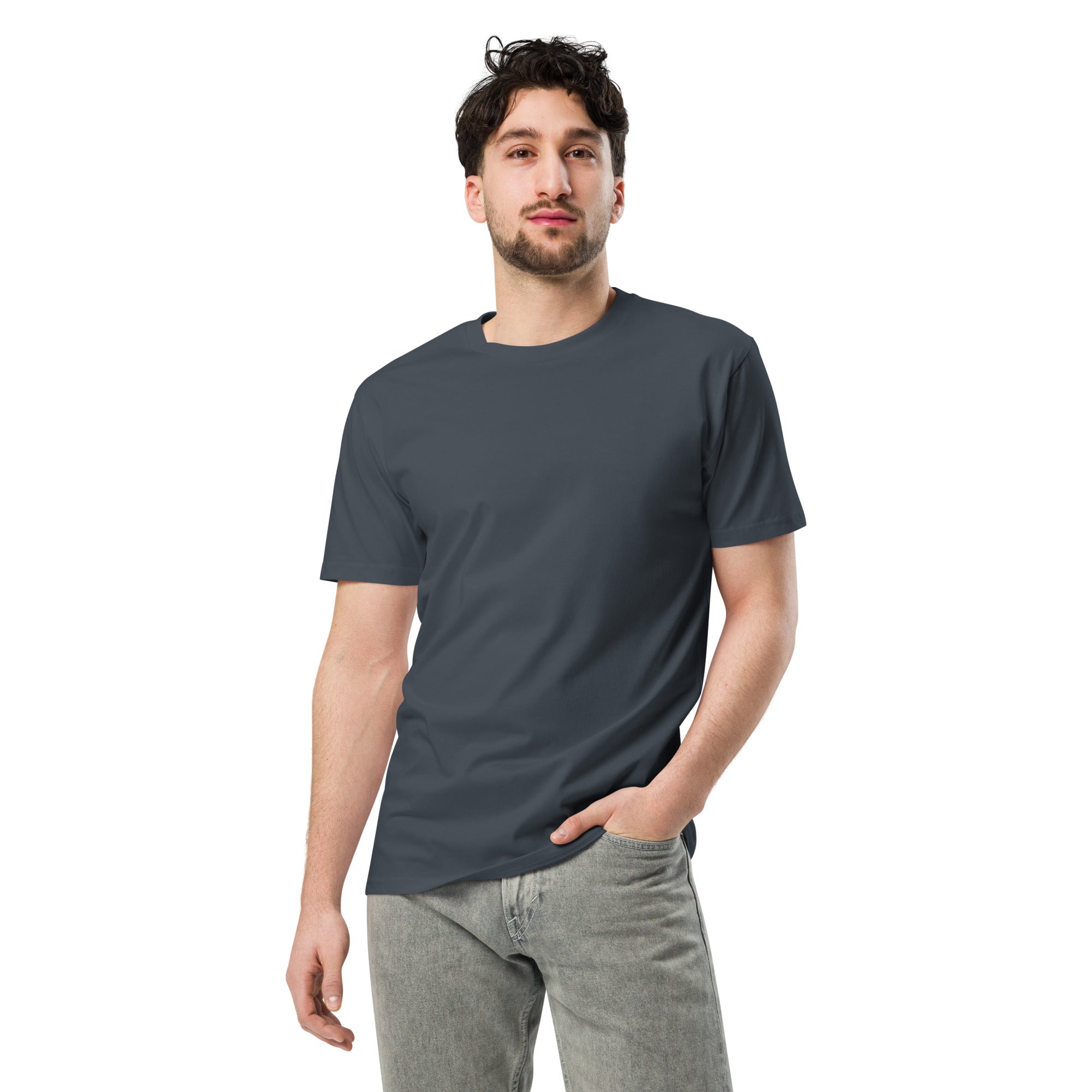 Plain text Baby I'm A Gangsta Too Unisex premium t-shirt - ThatBoutqiueStore
